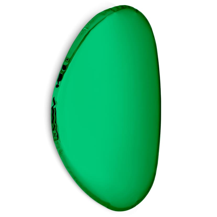 TAFLA O wall mirror green O2, Zieta Studio