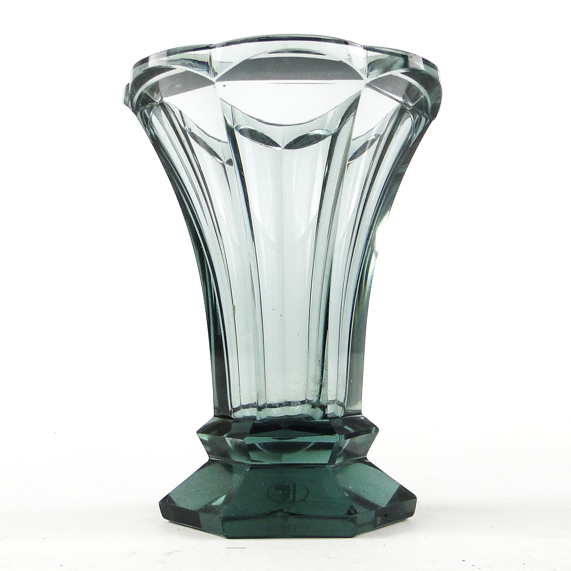 Wazon, Art Deco, kryształ, Moser, Czechosłowacja, lata 30. - 110193