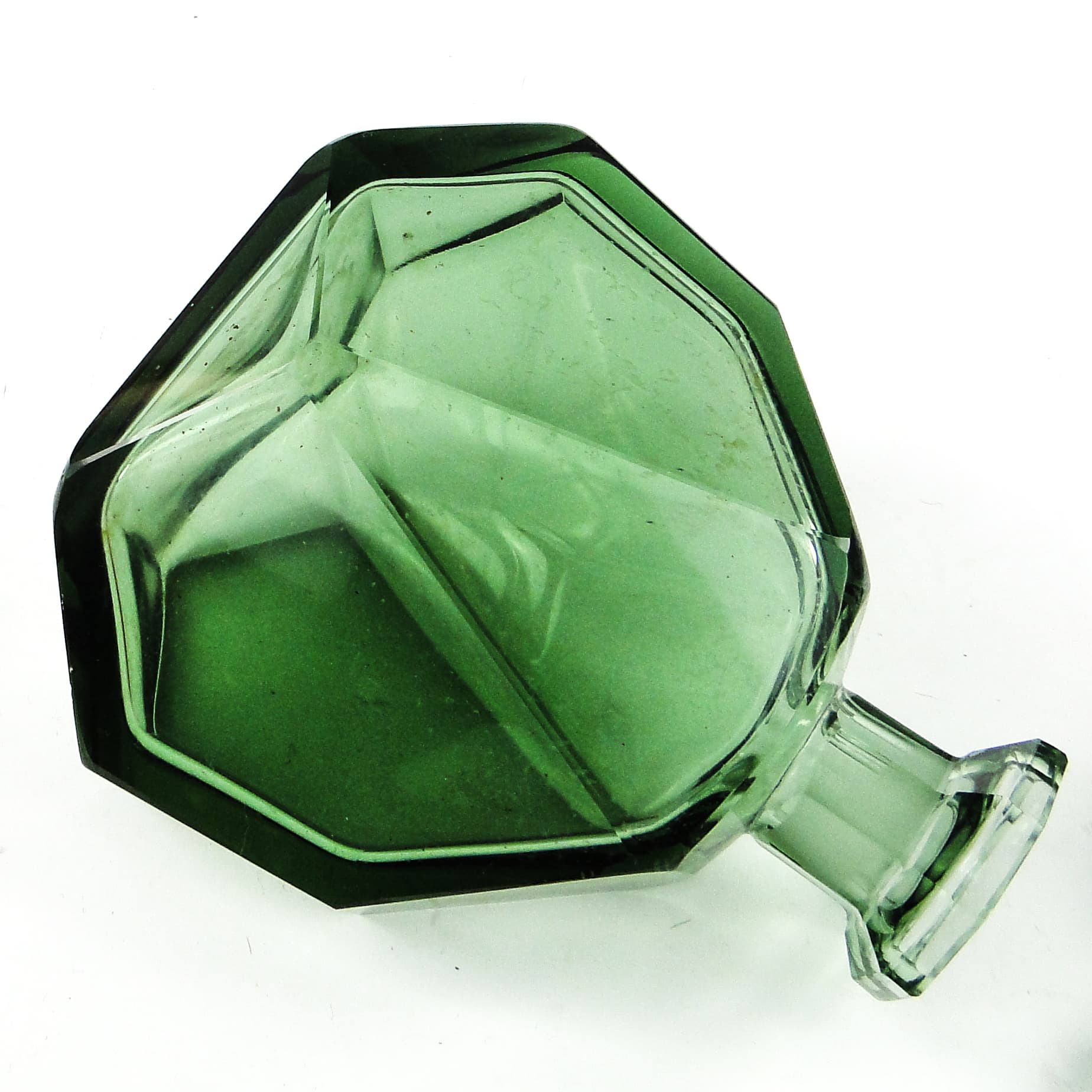 Karafka, Art Deco, kryształ, Moser, Czechosłowacja, lata 50. - 110221