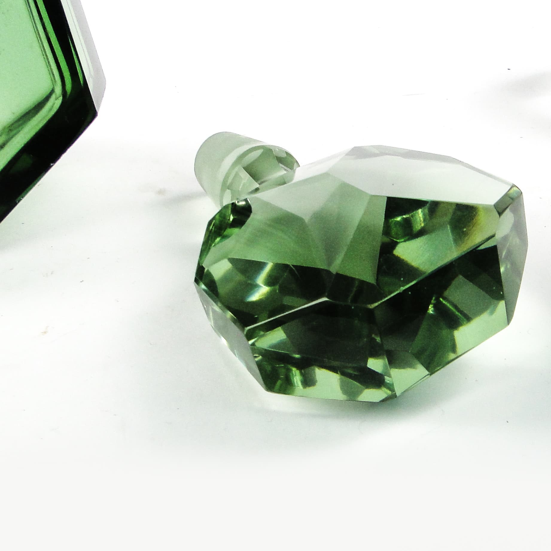 Karafka, Art Deco, kryształ, Moser, Czechosłowacja, lata 50. - 110218