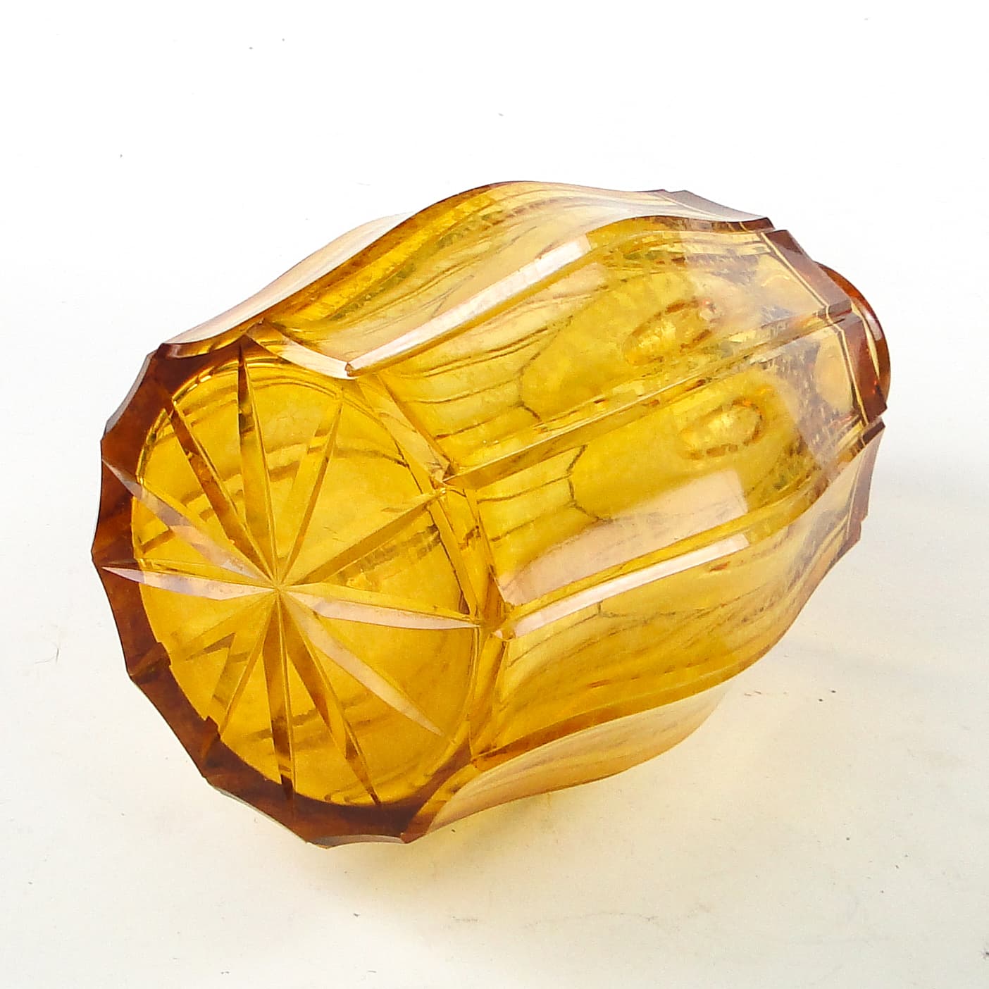 Karafka, Art Deco, kryształ, Moser, Czechosłowacja, lata 50. - 110283