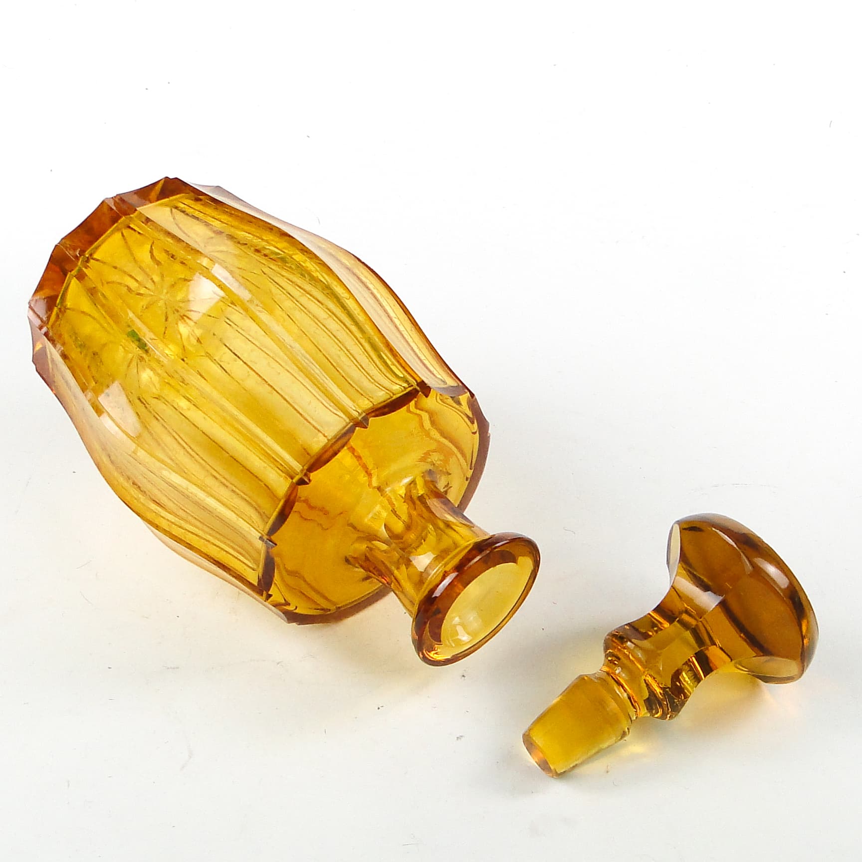 Karafka, Art Deco, kryształ, Moser, Czechosłowacja, lata 50. - 110284