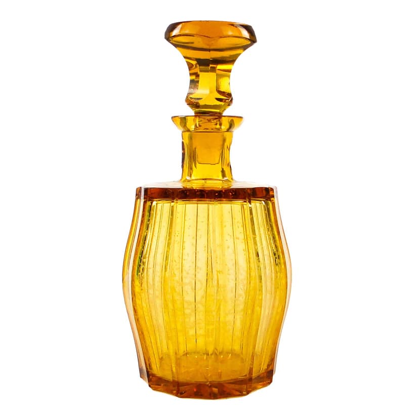 Karafka, Art Deco, kryształ, Moser, Czechosłowacja, lata 50.