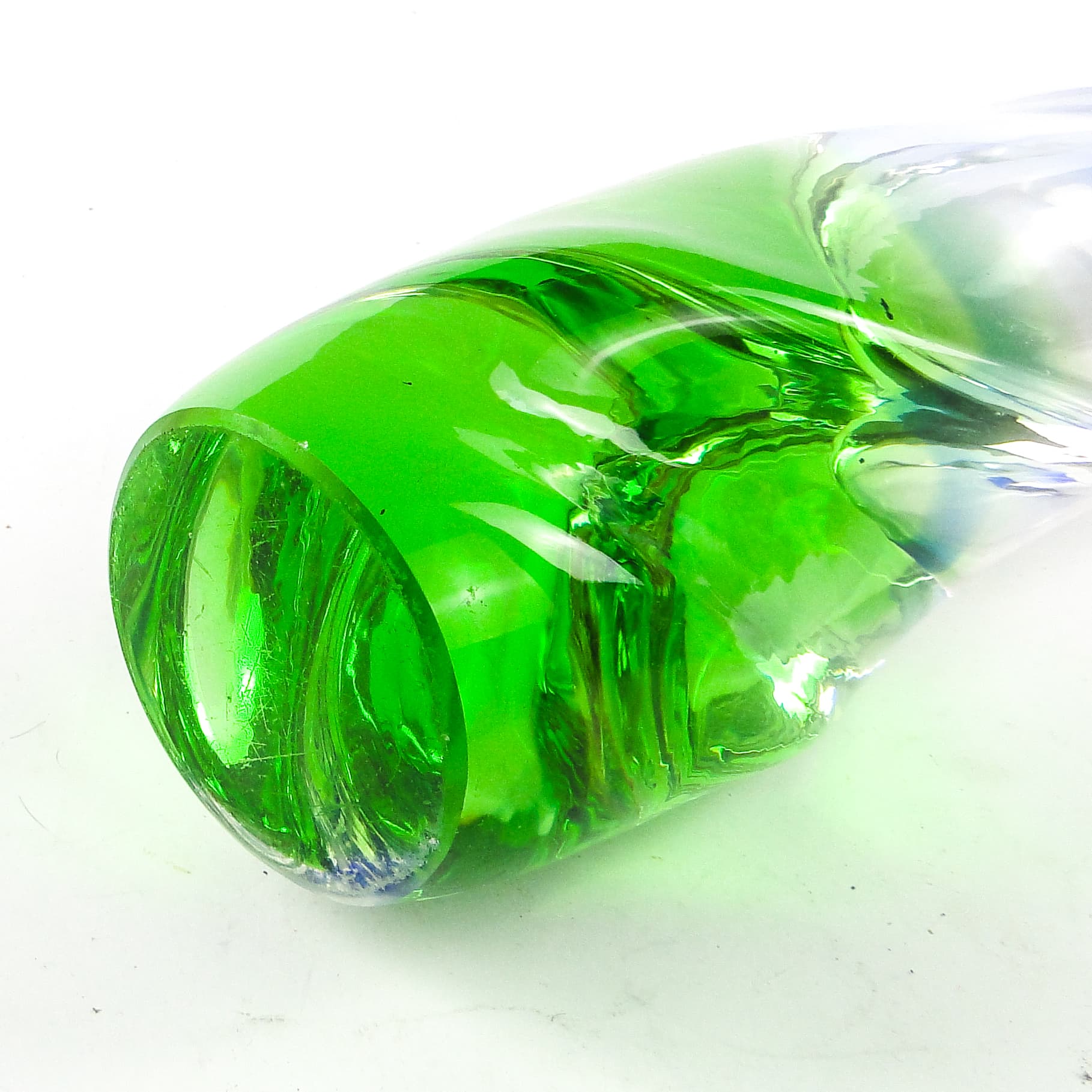 Wazon mid-century modern, szkło, proj. I. Suhajek, Czechosłowacja, lata 60. - 110291