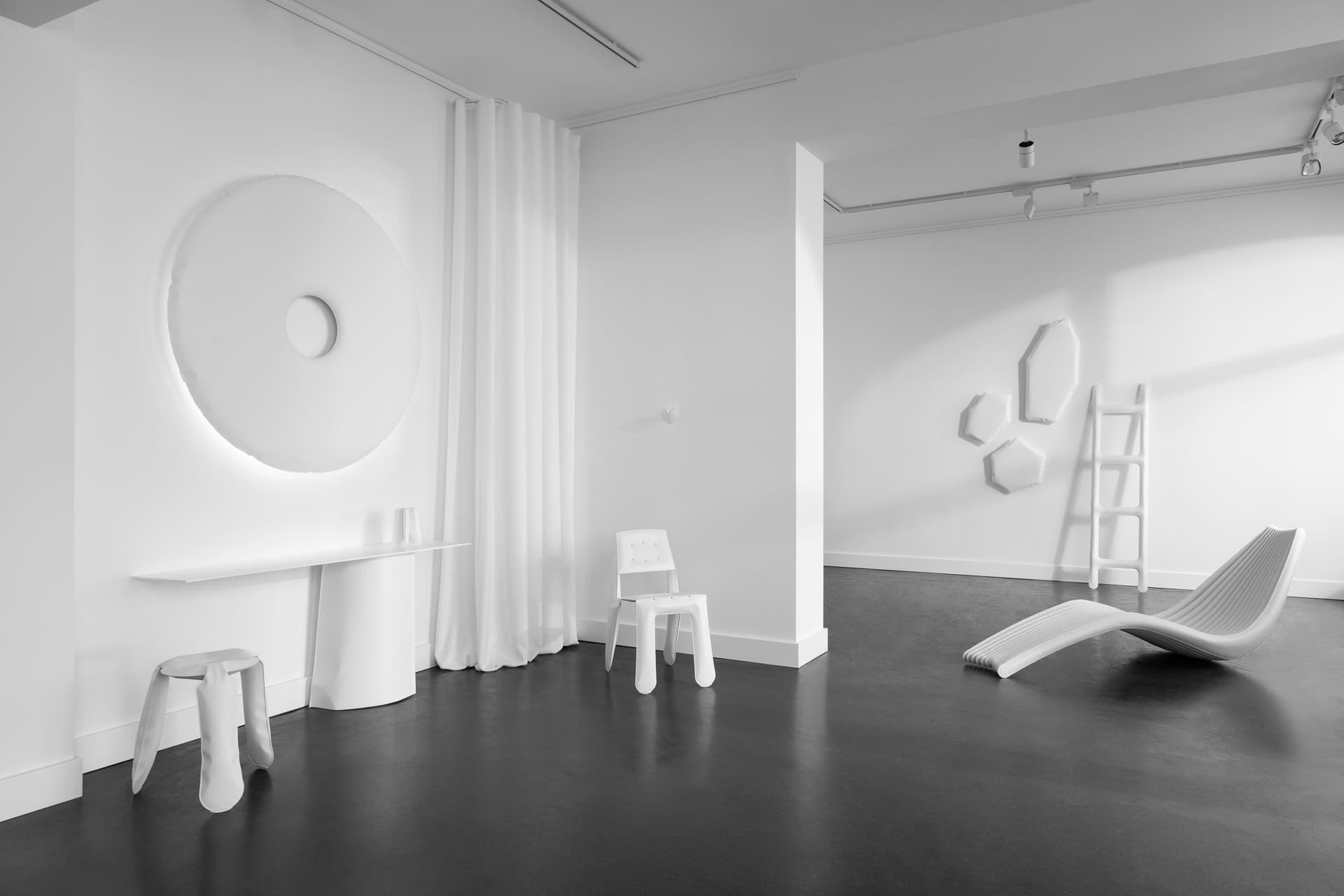 TAFLA C wall mirror white C1, Zieta Studio - 118894