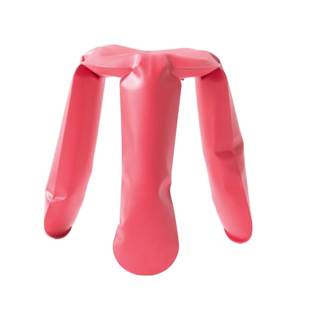 Stołek PLOPP czerwony, 38 cm, Zieta Studio - WYMIARY