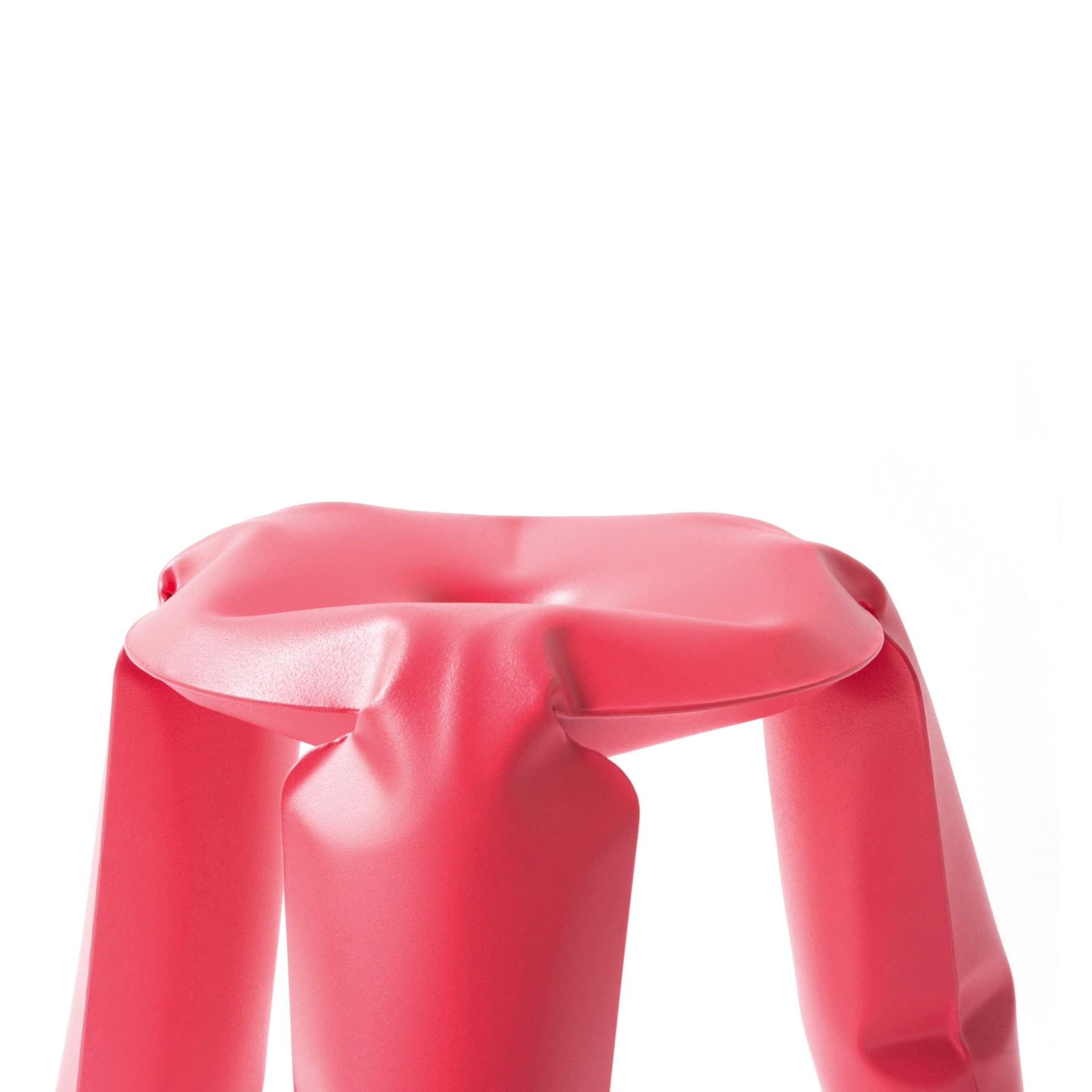 Stołek PLOPP czerwony, 38 cm, Zieta Studio - 118888