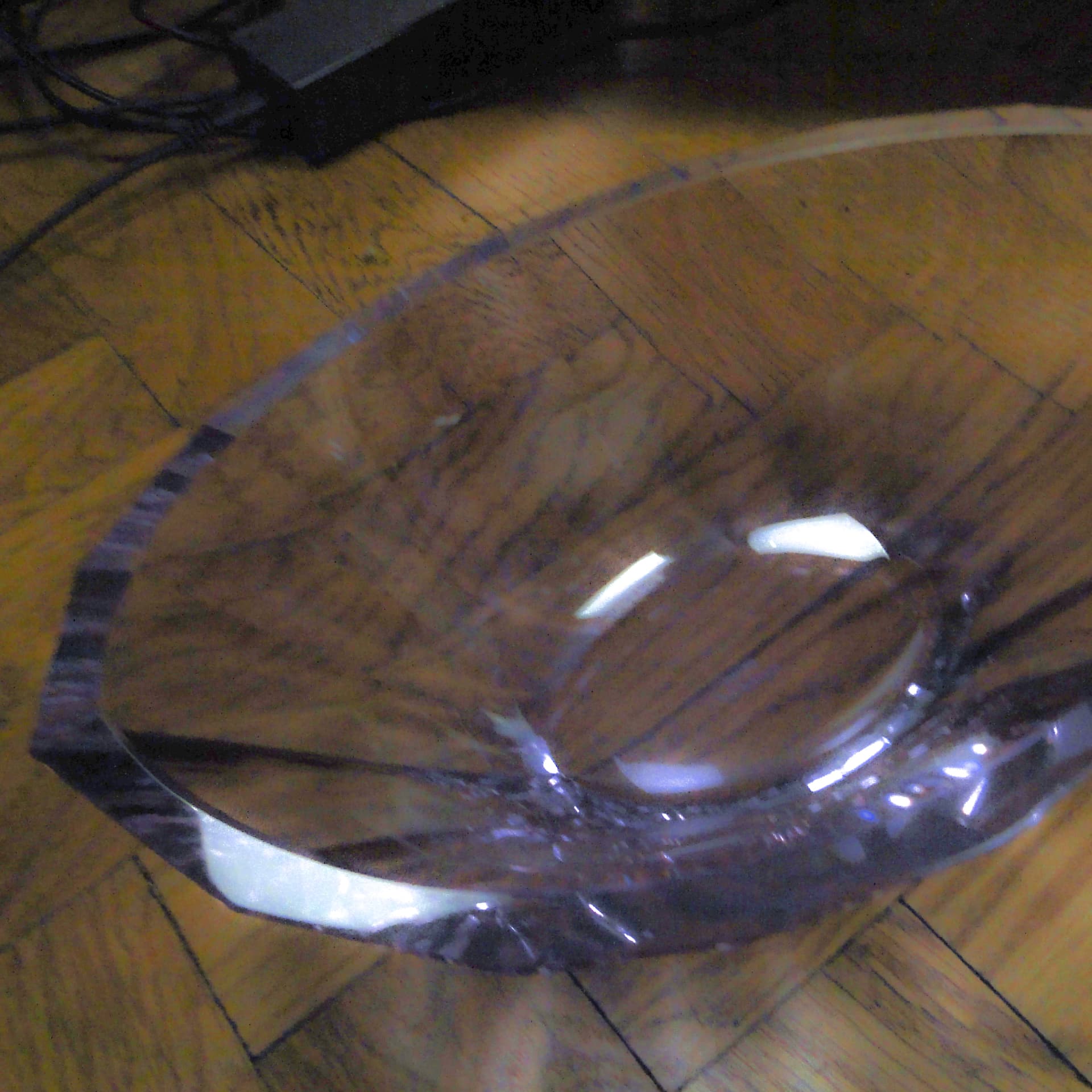 Żardiniera Art Deco, szkło aleksandrytowe, Bohemia, Czechosłowacja, lata 30. - 110340