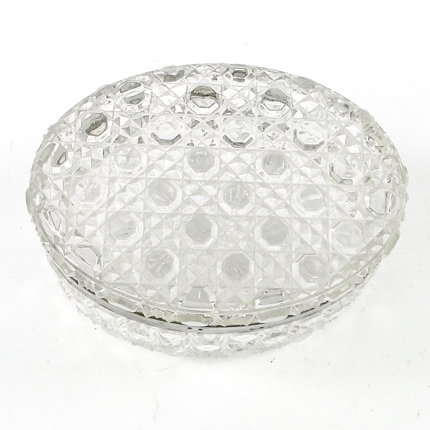 Bomboniera Art Deco, szkło, HSG Ząbkowice, Polska, lata 30. - 110403