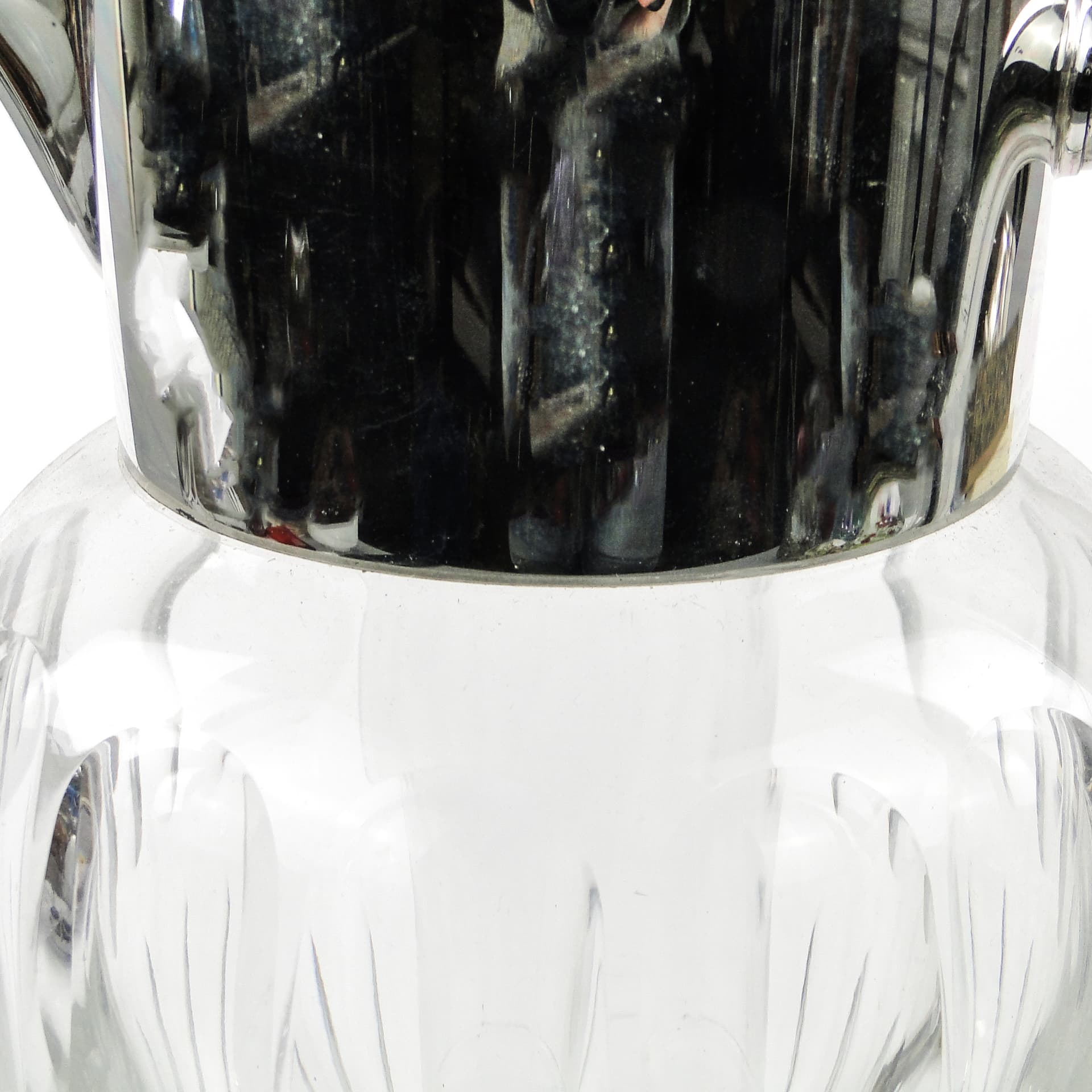 Dzban na wino Art Deco, szkło transparentne, Niemcy, lata 20. - 110425