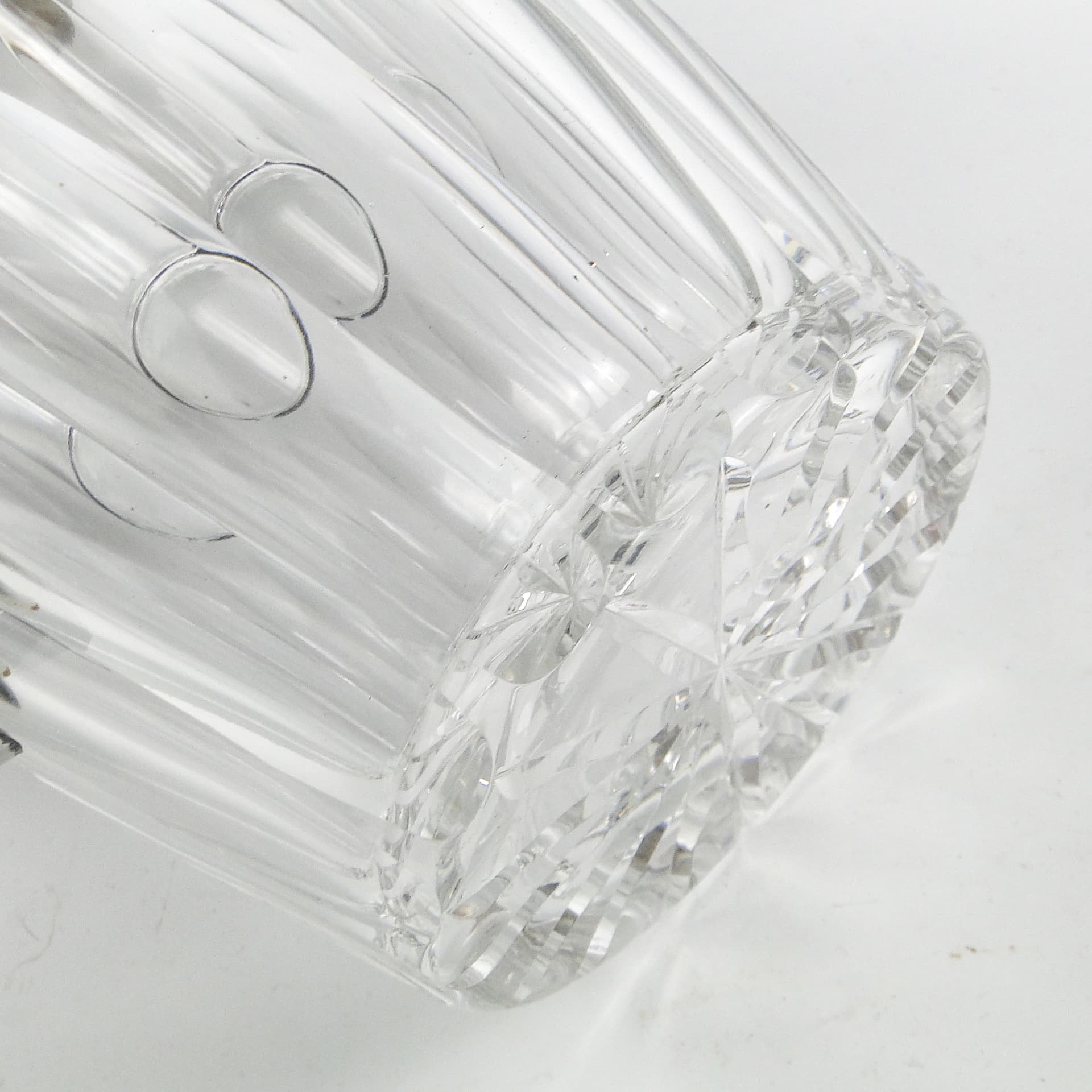 Dzban na wino Art Deco, szkło transparentne, Niemcy, lata 20. - 110431