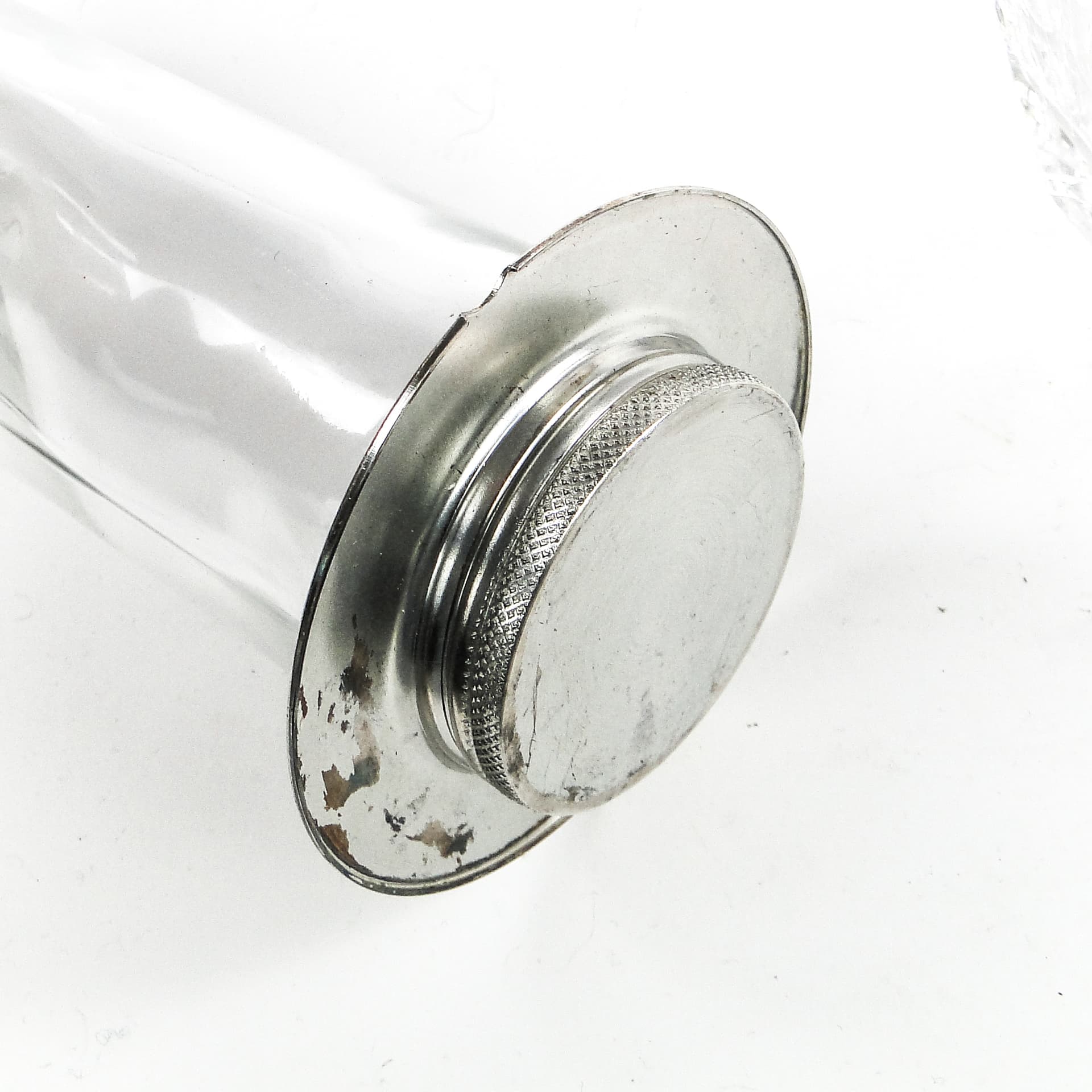 Dzban na wino Art Deco, szkło transparentne, Niemcy, lata 20. - 110427