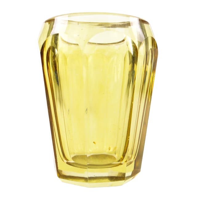 Wazon, Art Deco, kryształ, Moser, Czechosłowacja, lata 30. - WYMIARY