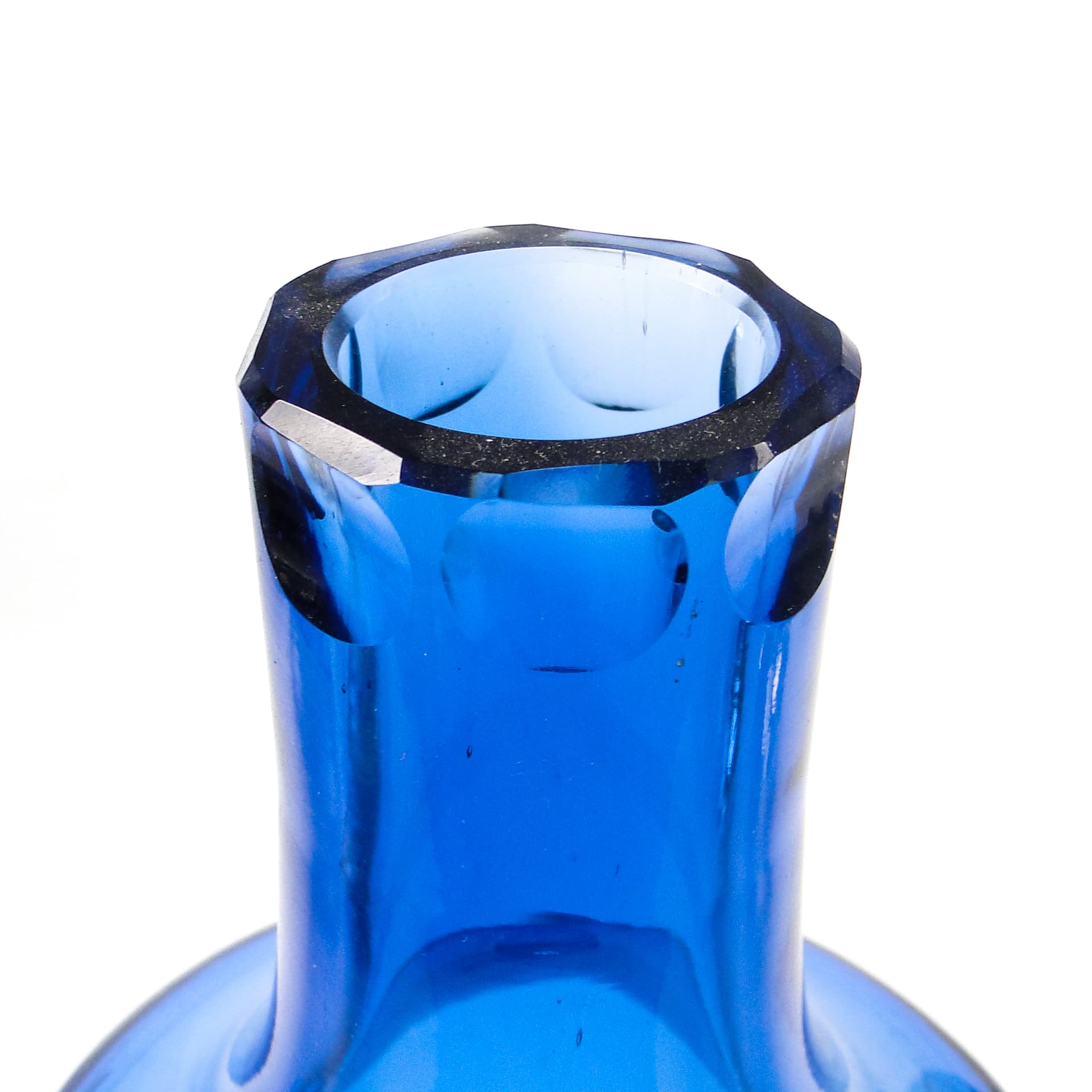 Karafka na wodę Art Nouveau, kryształ, Moser Bohemia, Czechy, lata 30. - 110496