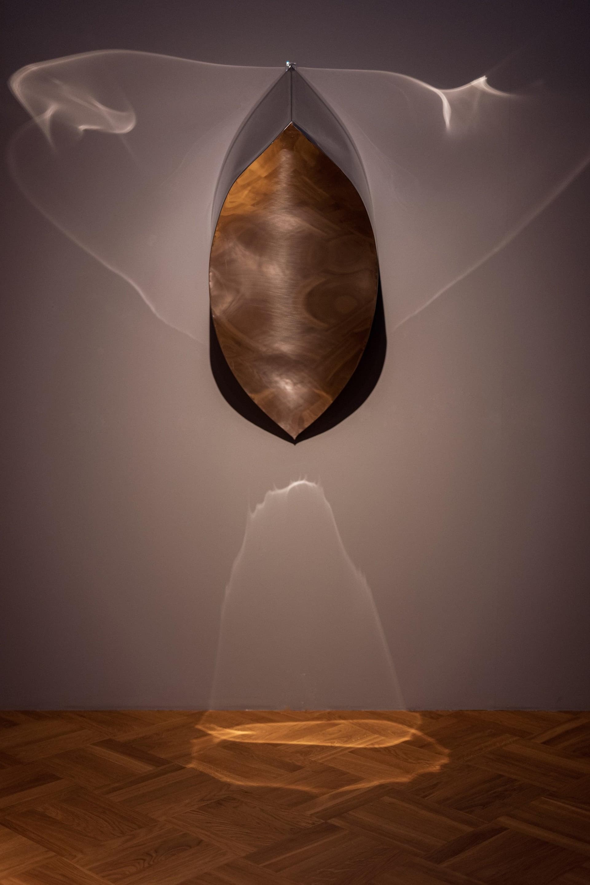 Lustro ścienne LEZKA srebrne 48 cm, Zieta Studio - 118769