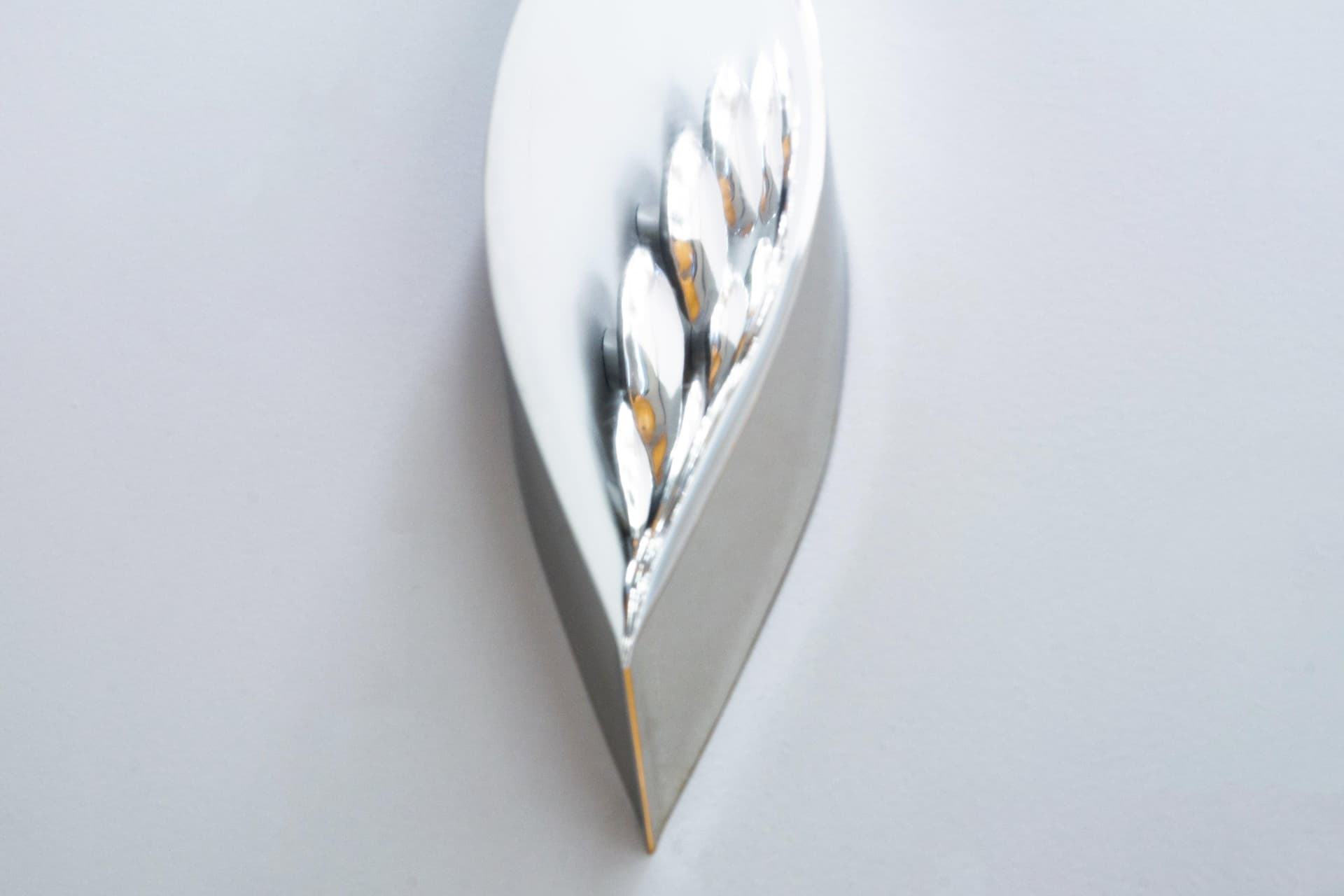 Lustro ścienne LEZKA srebrne 48 cm, Zieta Studio - 118756