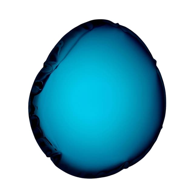 Lustro ścienne TAFLA O ciemnoniebieskie, O6, Zieta Studio - WYMIARY