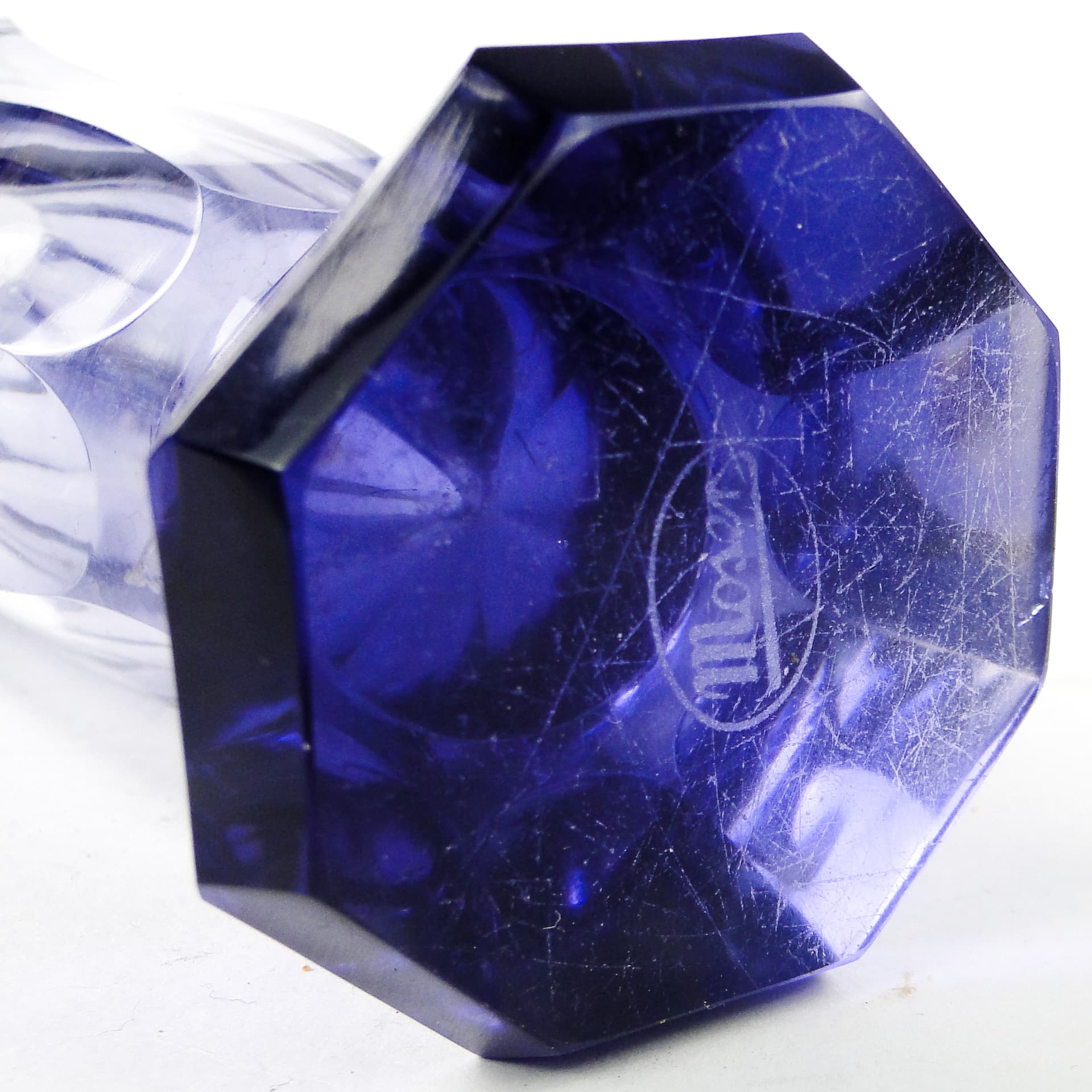 Wazon Art Deco, kryształ, Moser, Czechosłowacja, lata 30. - 110548