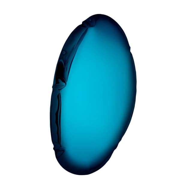 TAFLA O wall mirror blue O5, Zieta Studio - DIMENSION