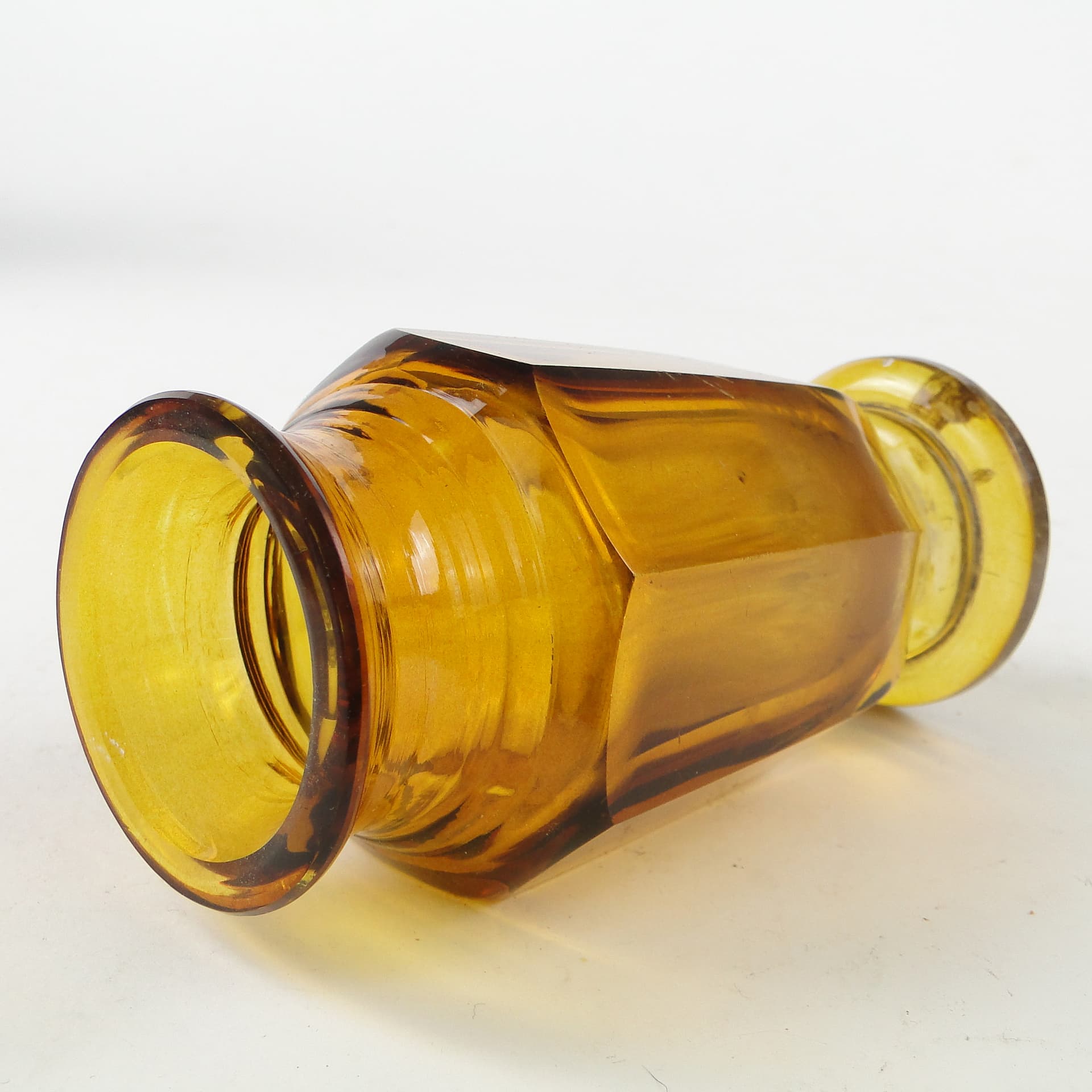 Wazon Art Deco, kryształ, Moser, Czechosłowacja, lata 30. - 110593