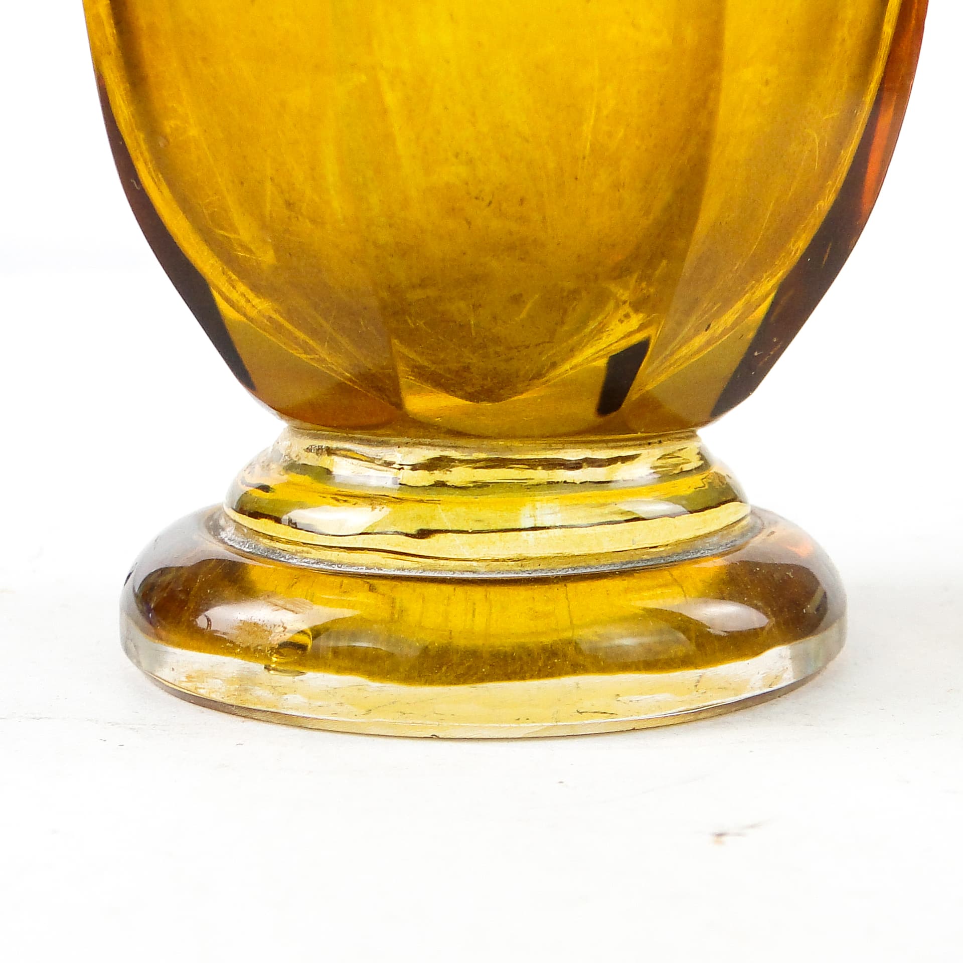 Wazon Art Deco, kryształ, Moser, Czechosłowacja, lata 30. - 110587