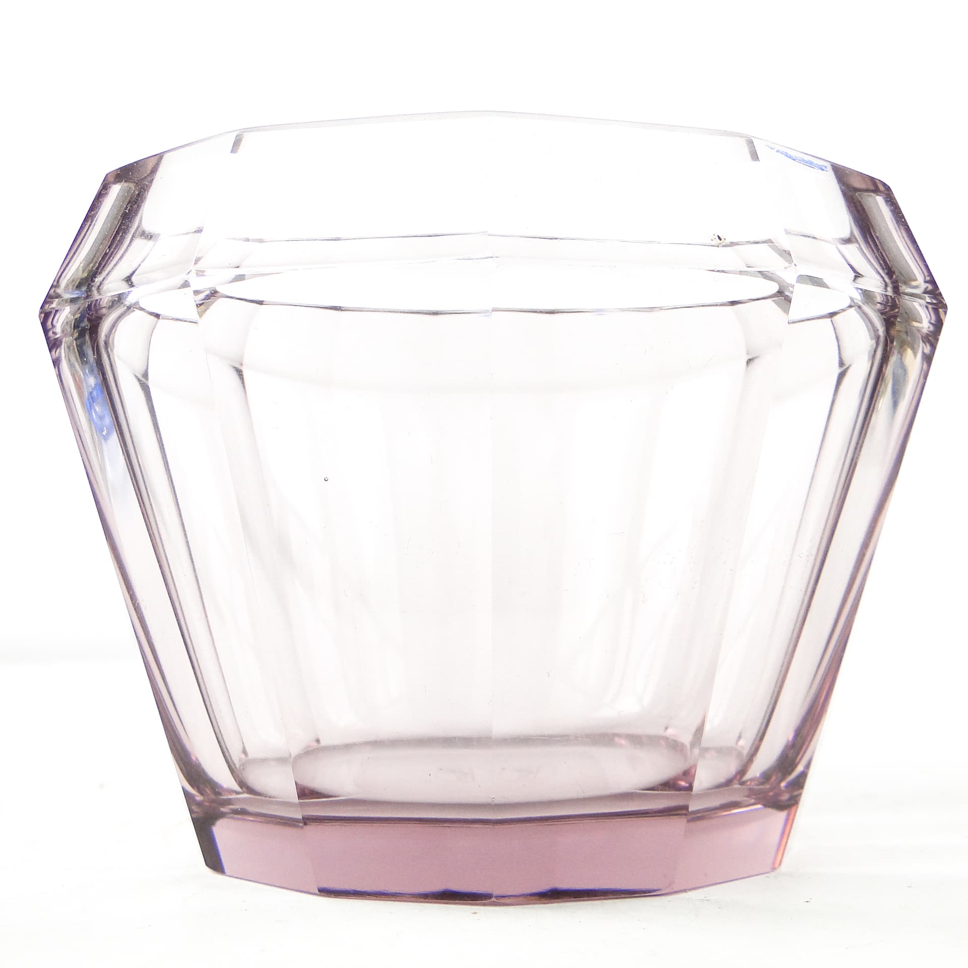 Wazon Art Deco, kryształ, Moser, Czechosłowacja, lata 30. - 110617