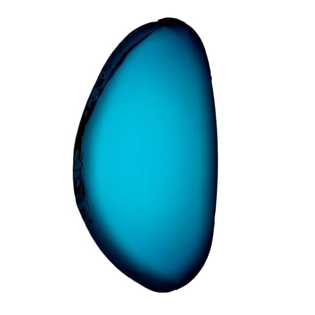 TAFLA O wall mirror blue O3, Zieta Studio - DIMENSION