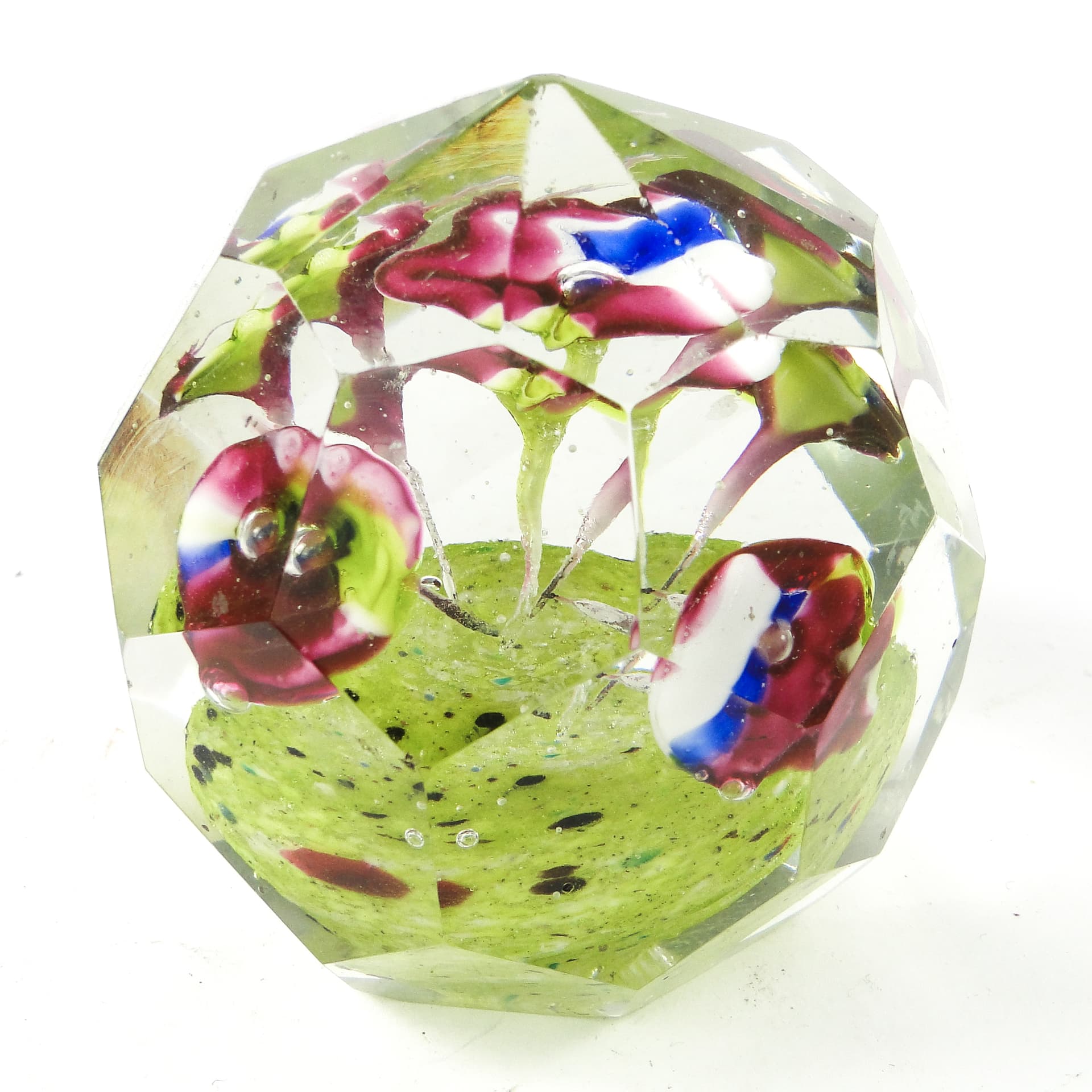 Paperweight, lead crystal, Bohemia, Czech Republic, 19th c. - 110655