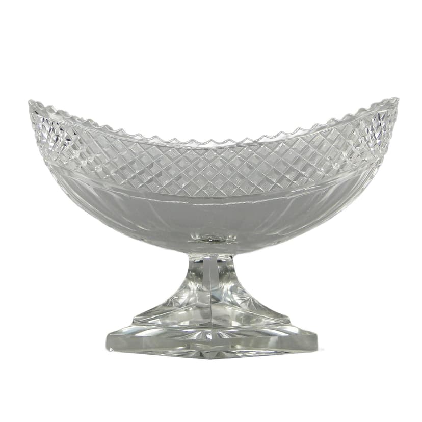 Wazon żardiniera, kryształ transparentny, Baccarat, Francja, początek XX w.