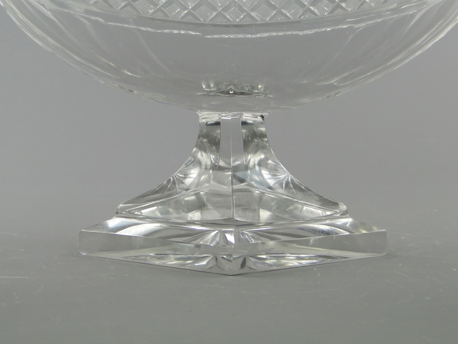 Wazon żardiniera, kryształ transparentny, Baccarat, Francja, początek XX w. - 7938