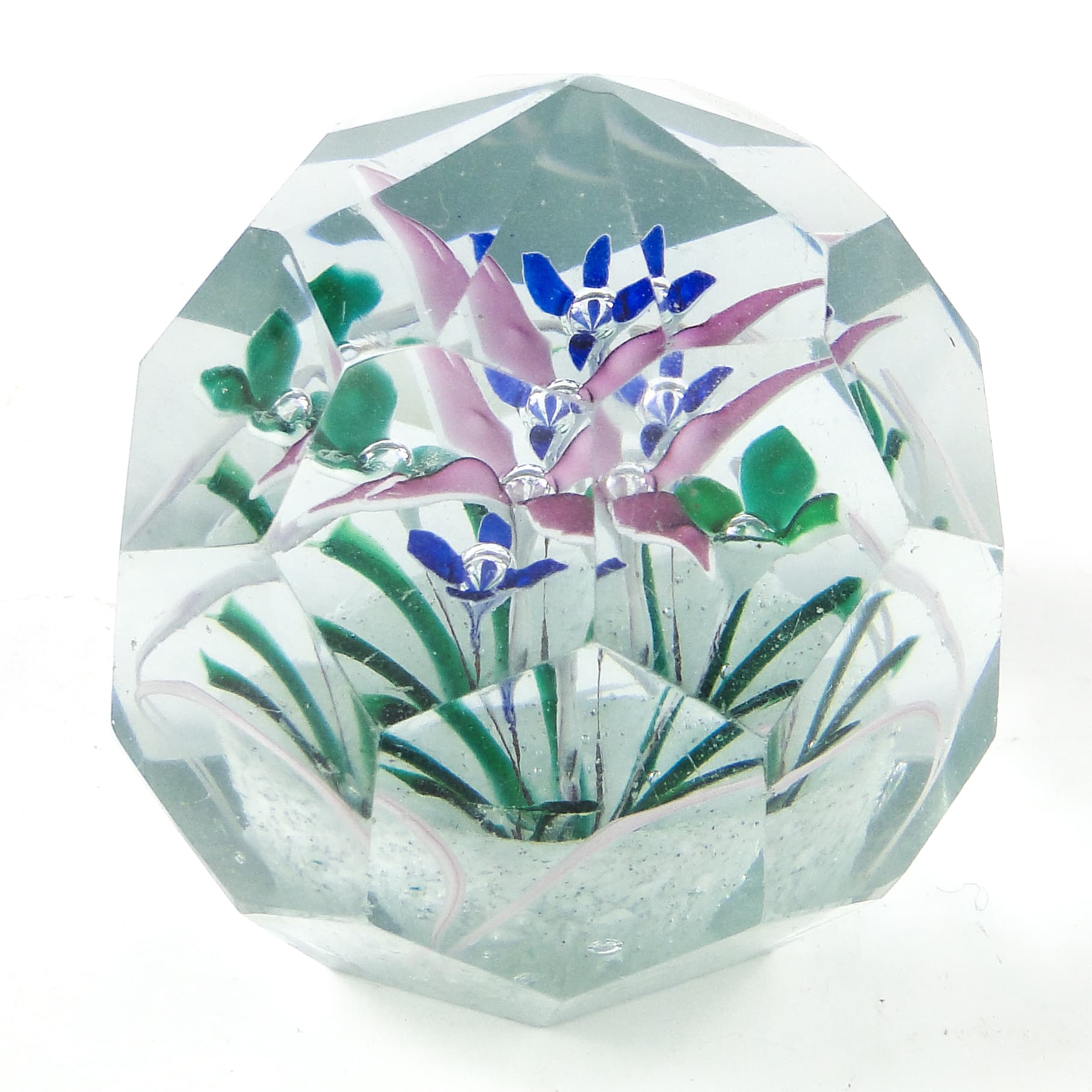 Paperweight, Victorian, lead crystal, Bohemia, Czech Republic, 19th c. - 110691