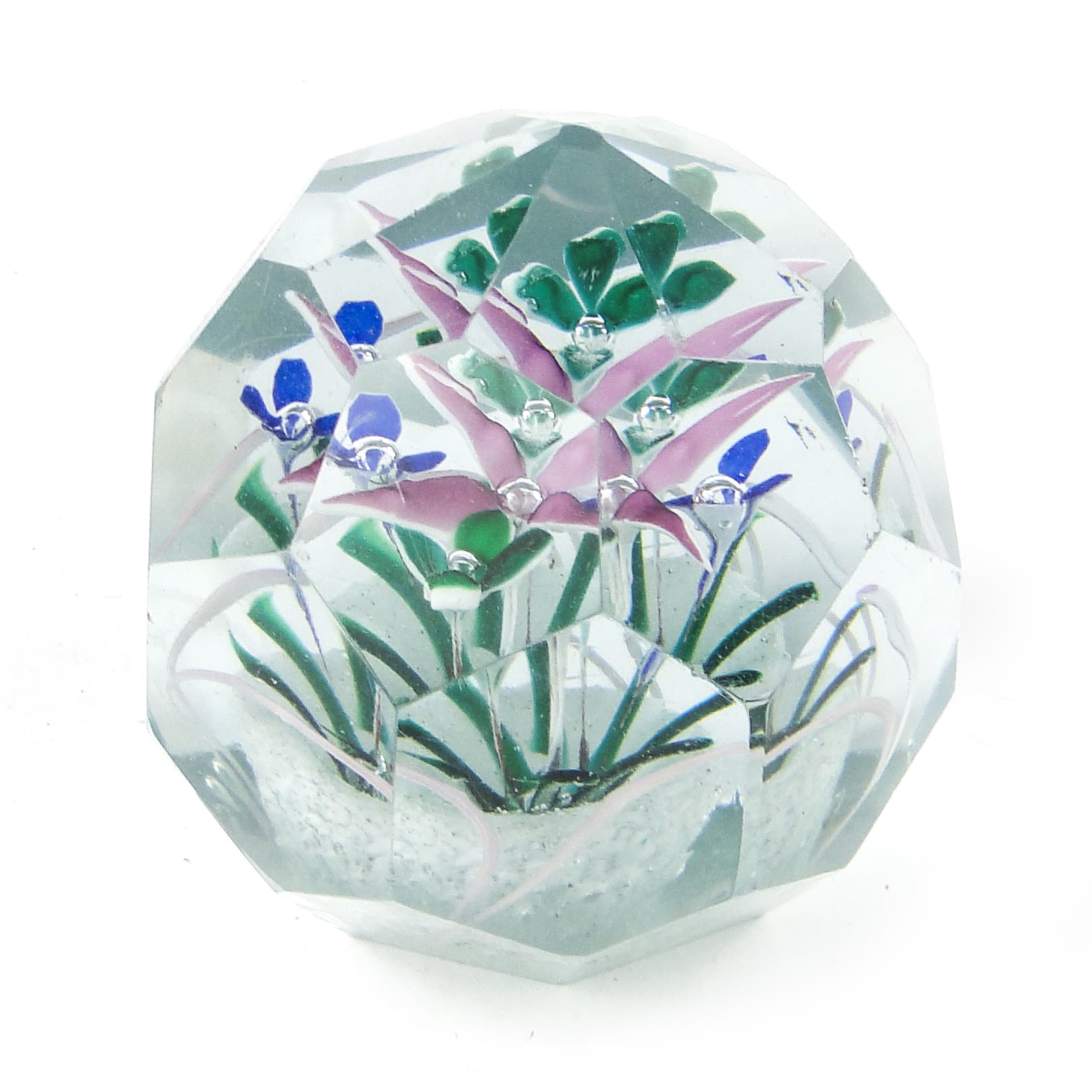 Paperweight, Victorian, lead crystal, Bohemia, Czech Republic, 19th c. - 110689