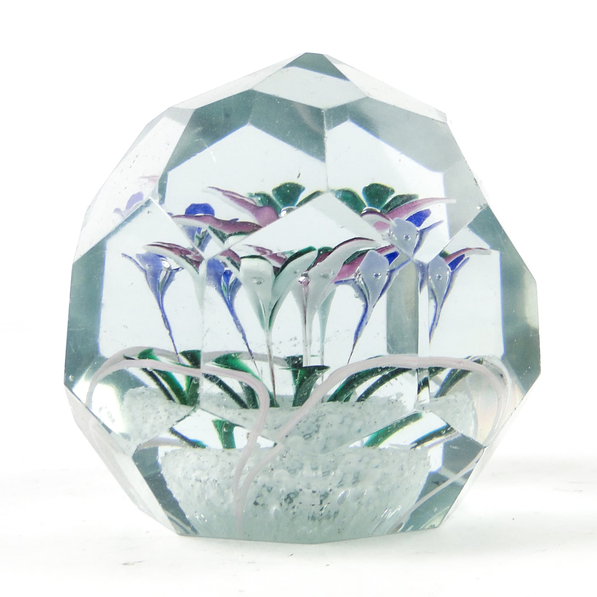 Paperweight, Victorian, lead crystal, Bohemia, Czech Republic, 19th c. - 110688