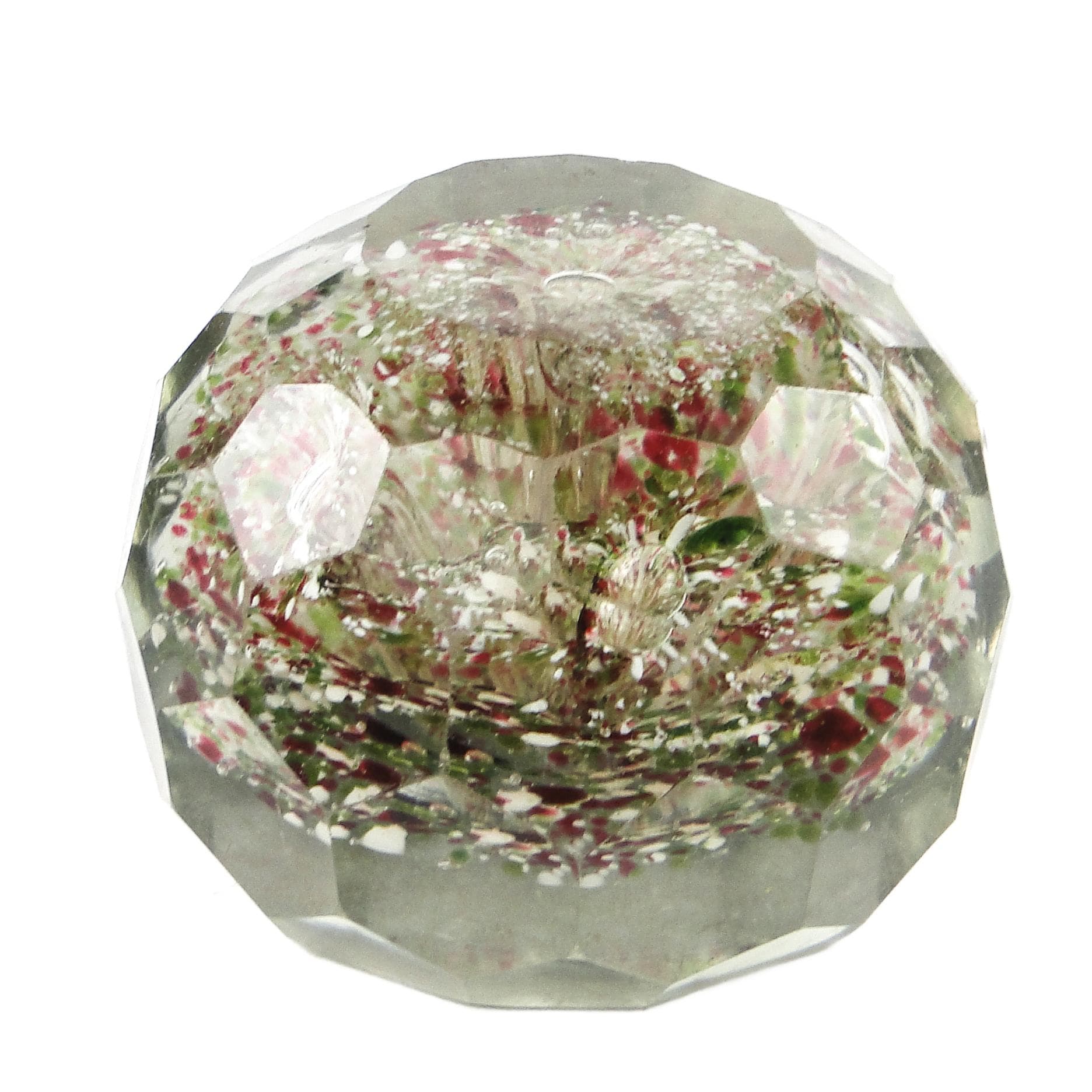 Przycisk do papieru, Bohemia, kryształ ołowiowy, Czechy, XIX w.