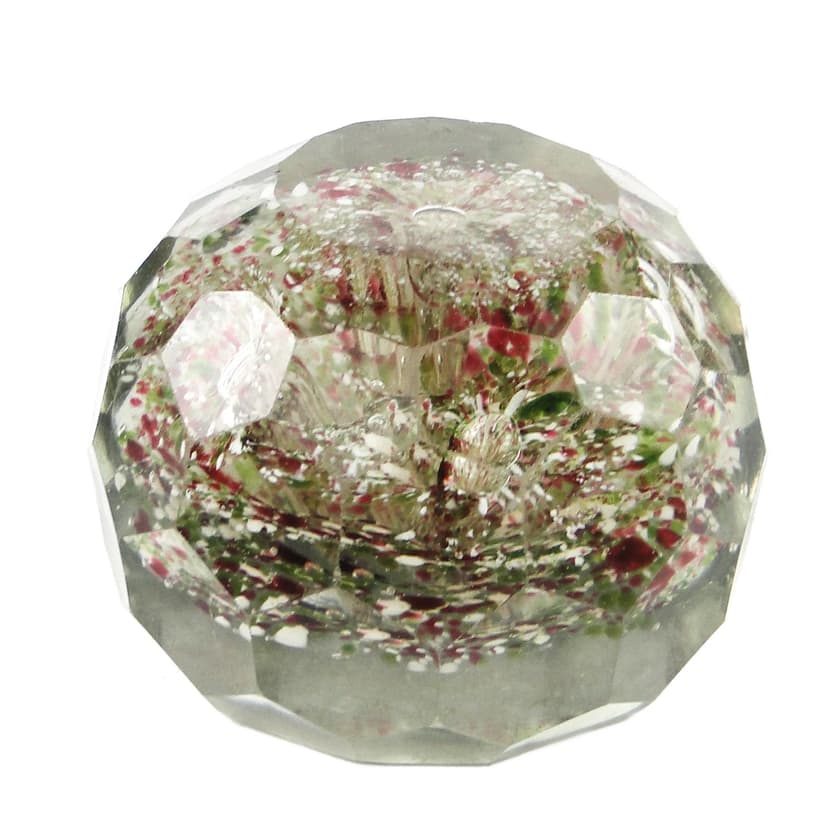 Przycisk do papieru, Bohemia, kryształ ołowiowy, Czechy, XIX w.