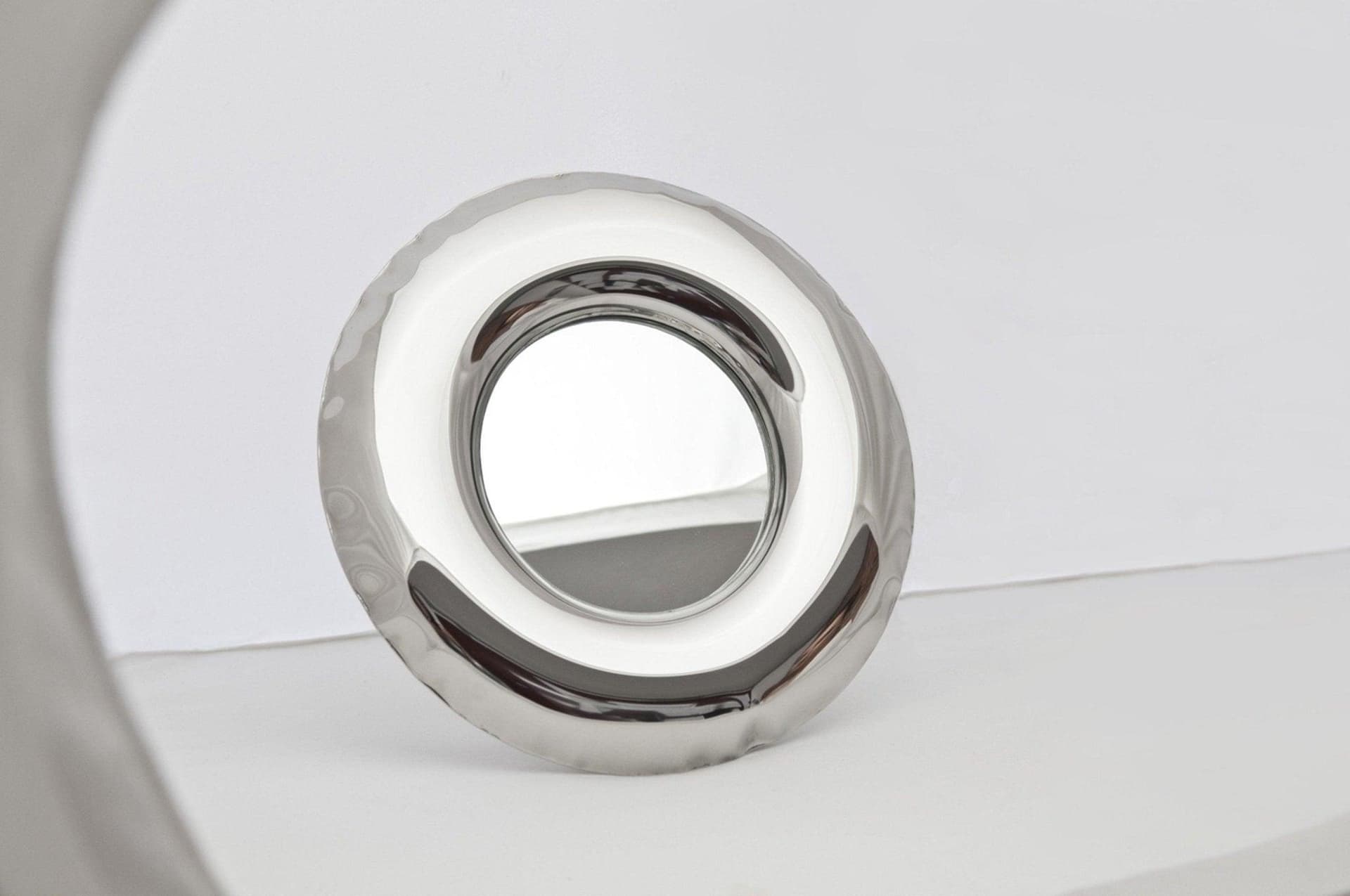 RONDEL wall mirror, silver, Zieta Studio - 118530