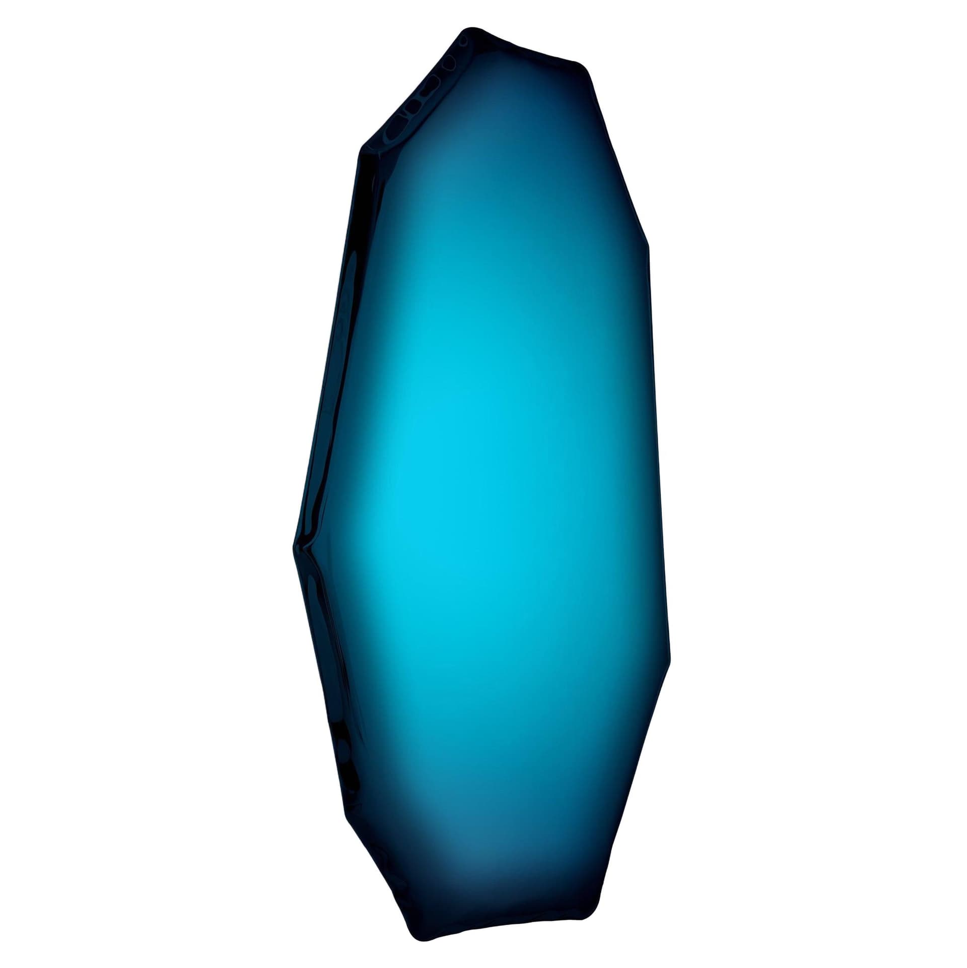 TAFLA C wall mirror blue C3, Zieta Studio