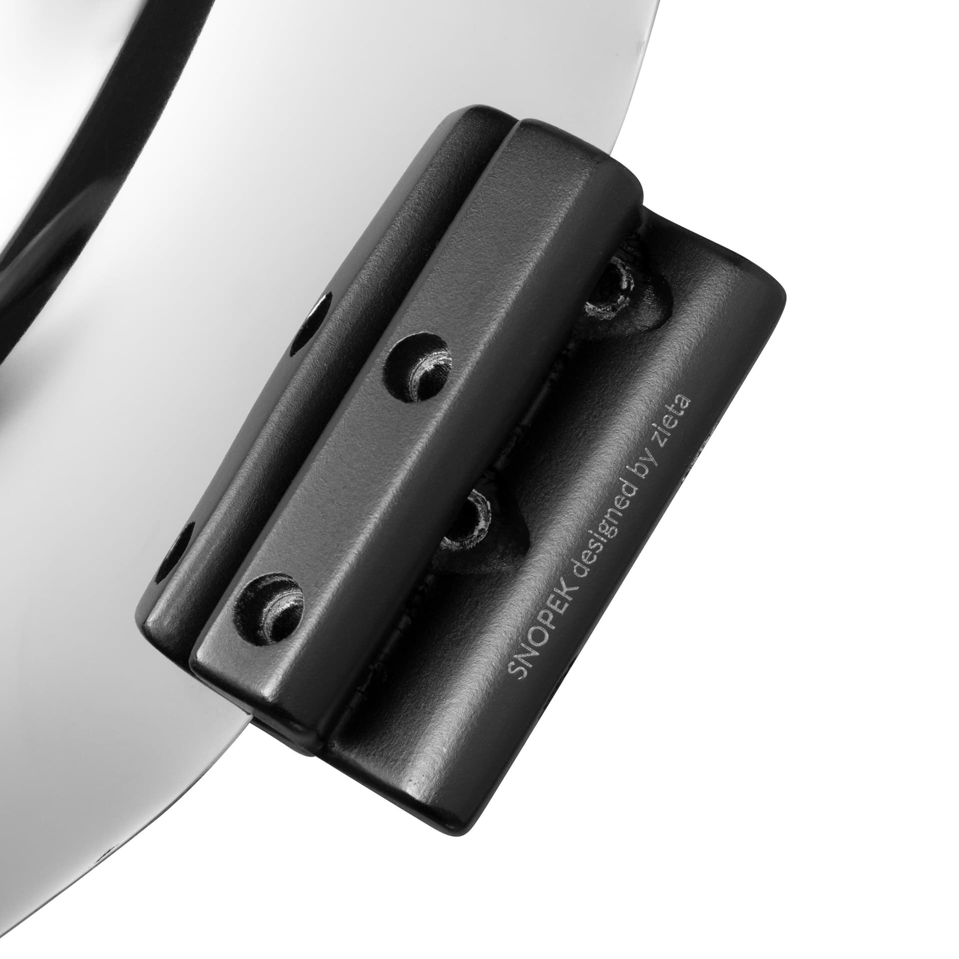 Wieszak stojący SNOPEK stalowy, srebrny, Zieta Studio - 118030