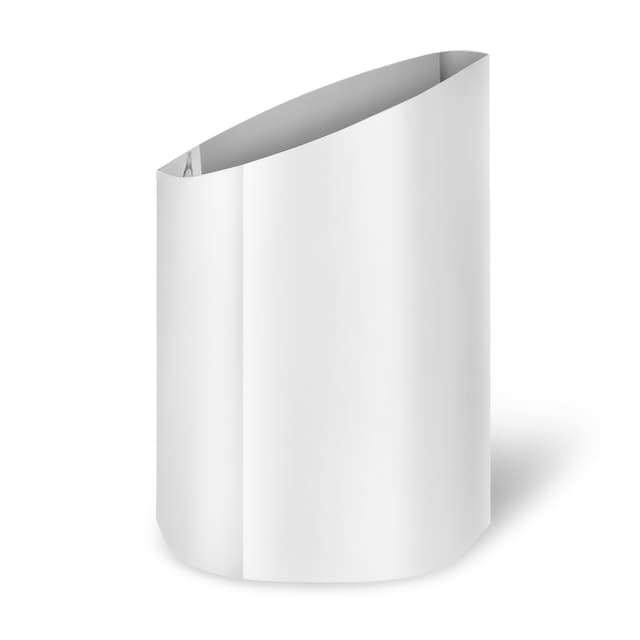 Wazon PAROVA srebrny L35, Zieta Studio - WYMIARY