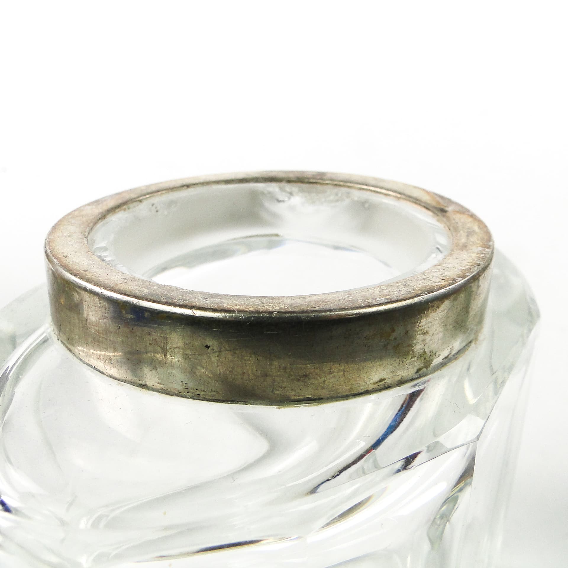 Lidded vessel, Modernism, crystal, silver, Germany, 19th c. - 111238