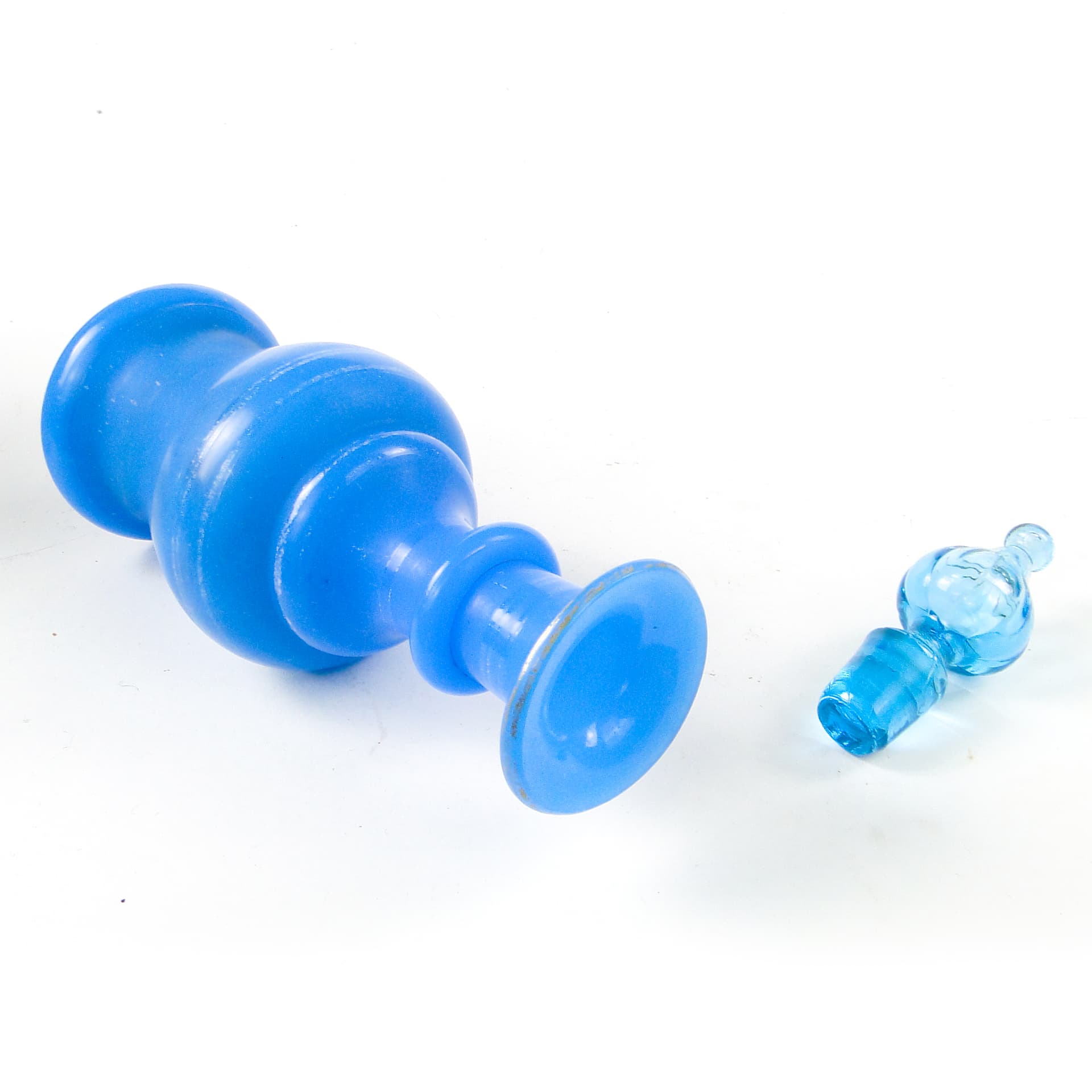 Karafka Biedermeier, szkło, Niemcy, XIX w. - 111264