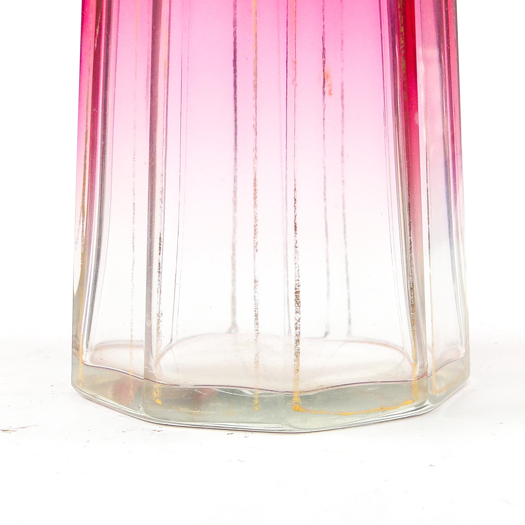 Wazon Art Deco, kryształ, Bohemia, Czechosłowacja, lata 30. - 111274