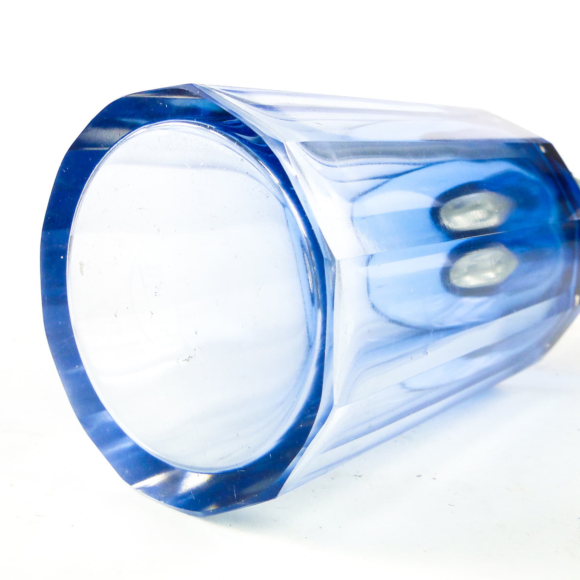 Karafka, Art Nouveau, szkło, Francja, początek XX w. - 111294