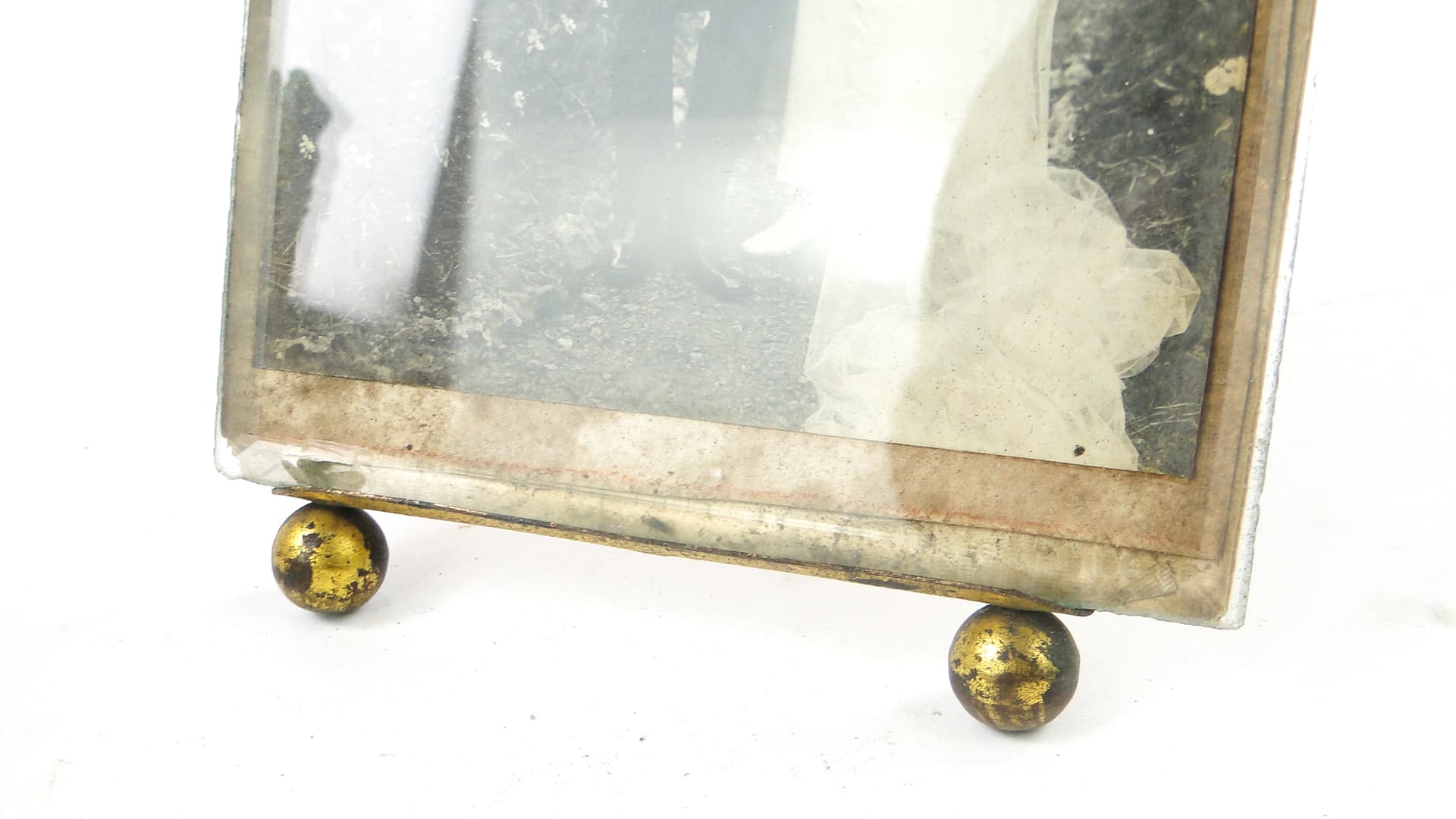 Empire Standing Picture Frame, glass, metal, Hungary, 19th c. - 111491