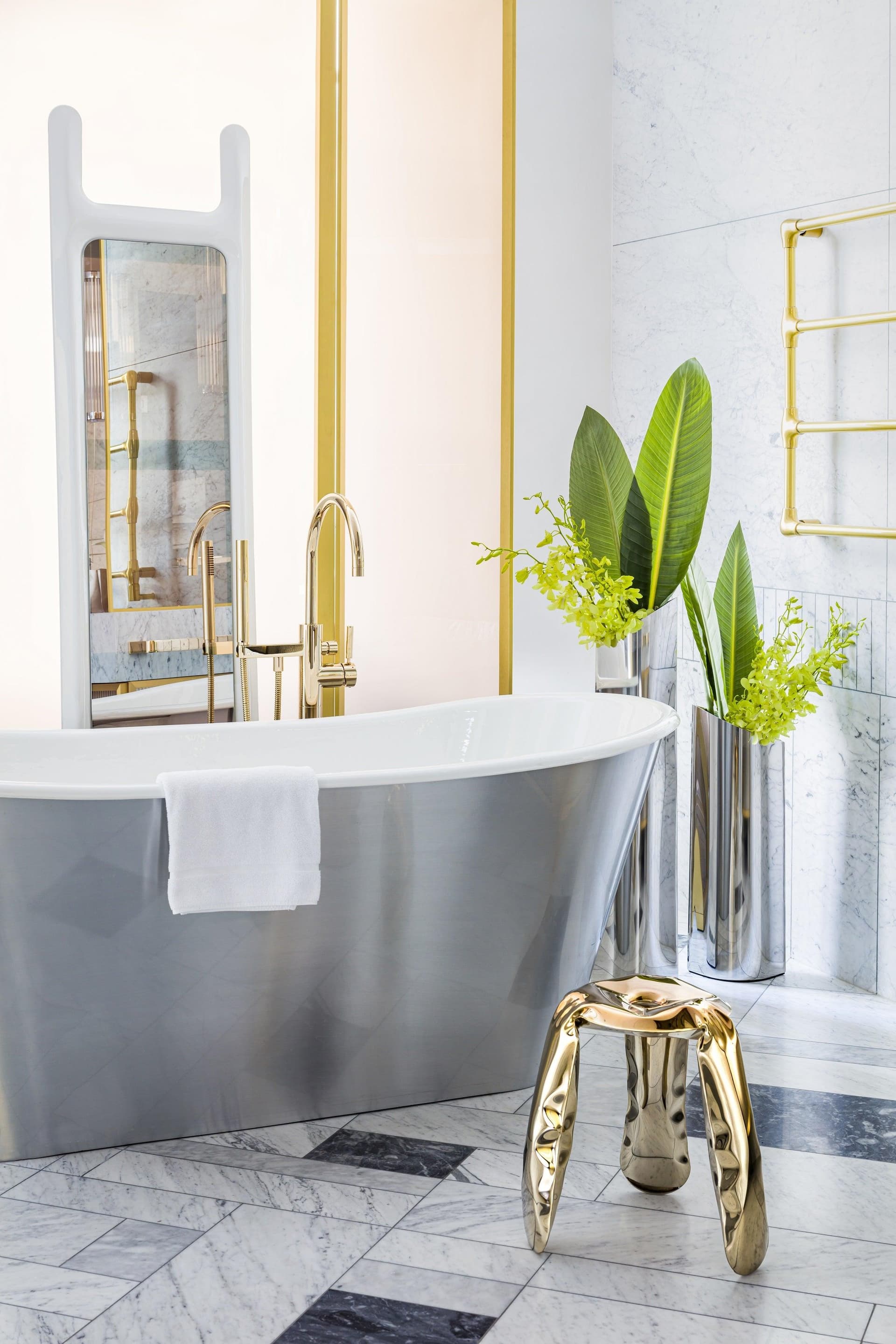 Wazon PAROVA srebrny M51, Zieta Studio - 117909