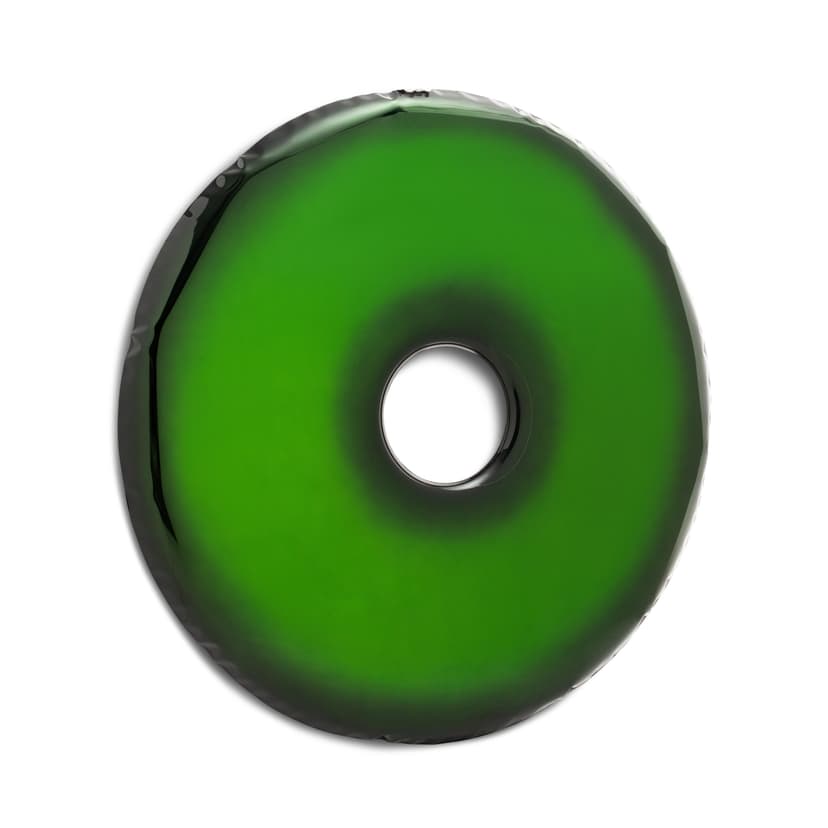 RONDO wall mirror transitions green 75 cm, Zieta Studio