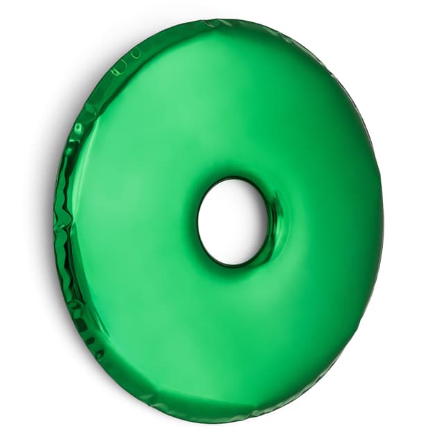 Lustro ścienne RONDO gradient zielone 95 cm, Zieta Studio - WYMIARY