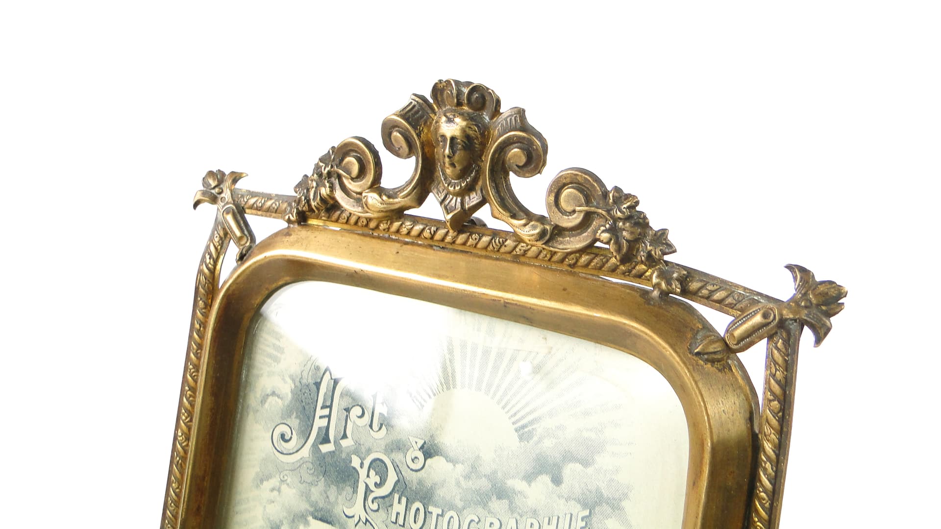 Empire Picture Frame, brass, France, early 20th c. - 111537