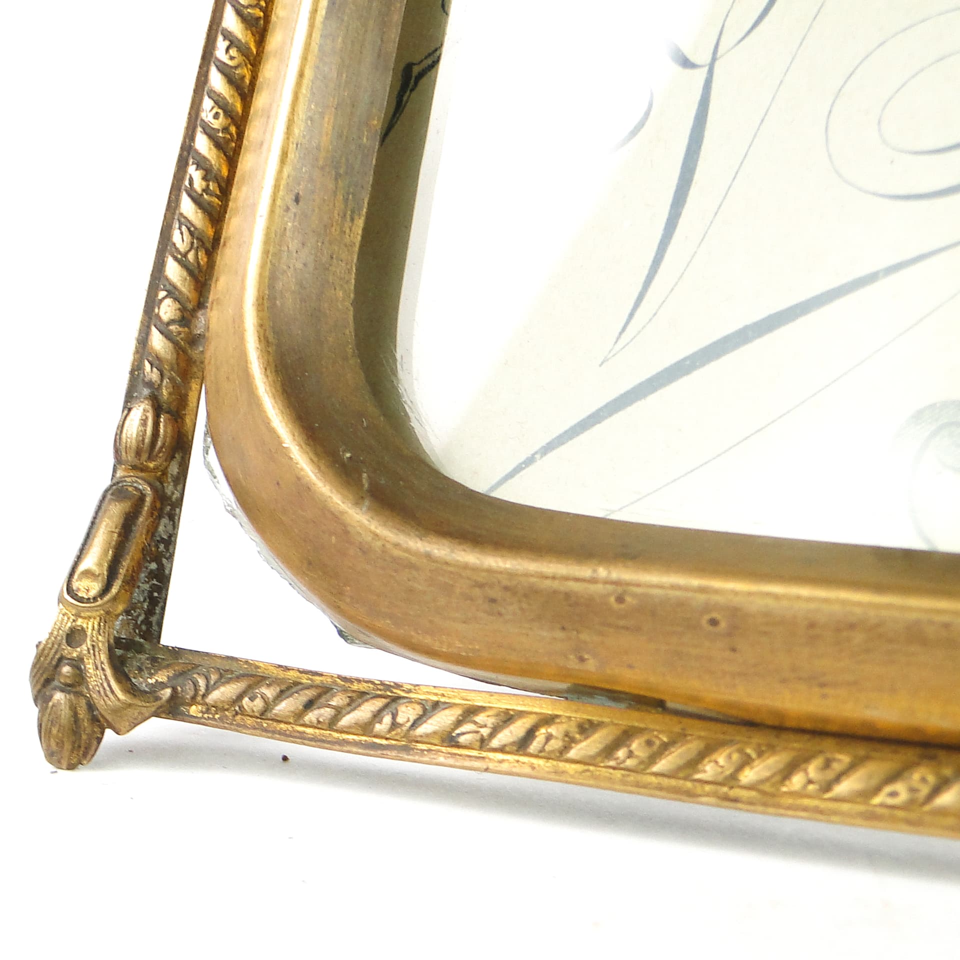 Empire Picture Frame, brass, France, early 20th c. - 111532