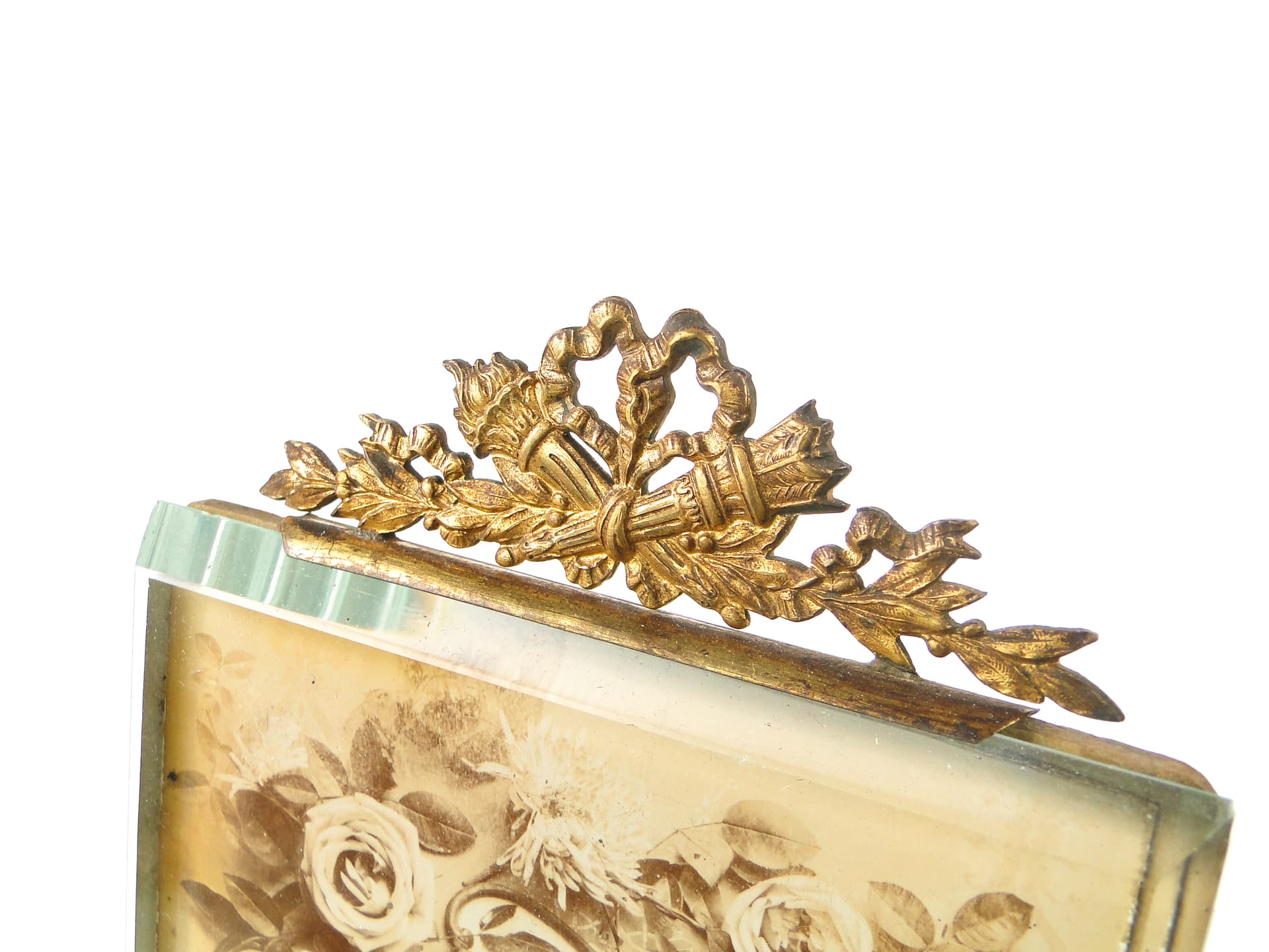 Empire picture frame, glass, Austria, 19th c. - 111548